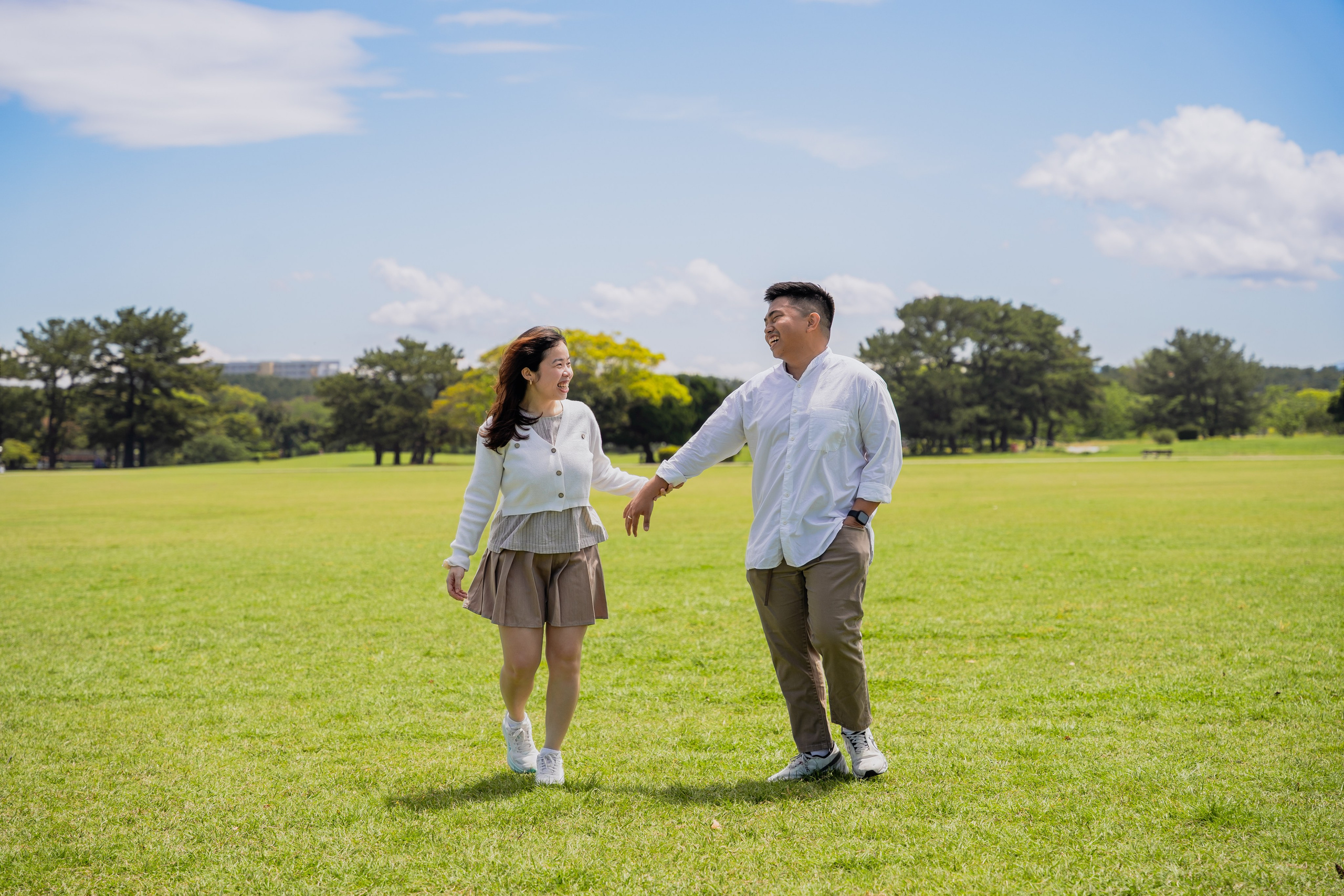 Surprise Proposal Photography Uminonakamichi Park | Fukuoka Engagement Photographer. Portrait Photographer in Fukuoka, Japan | Alina Nazarova