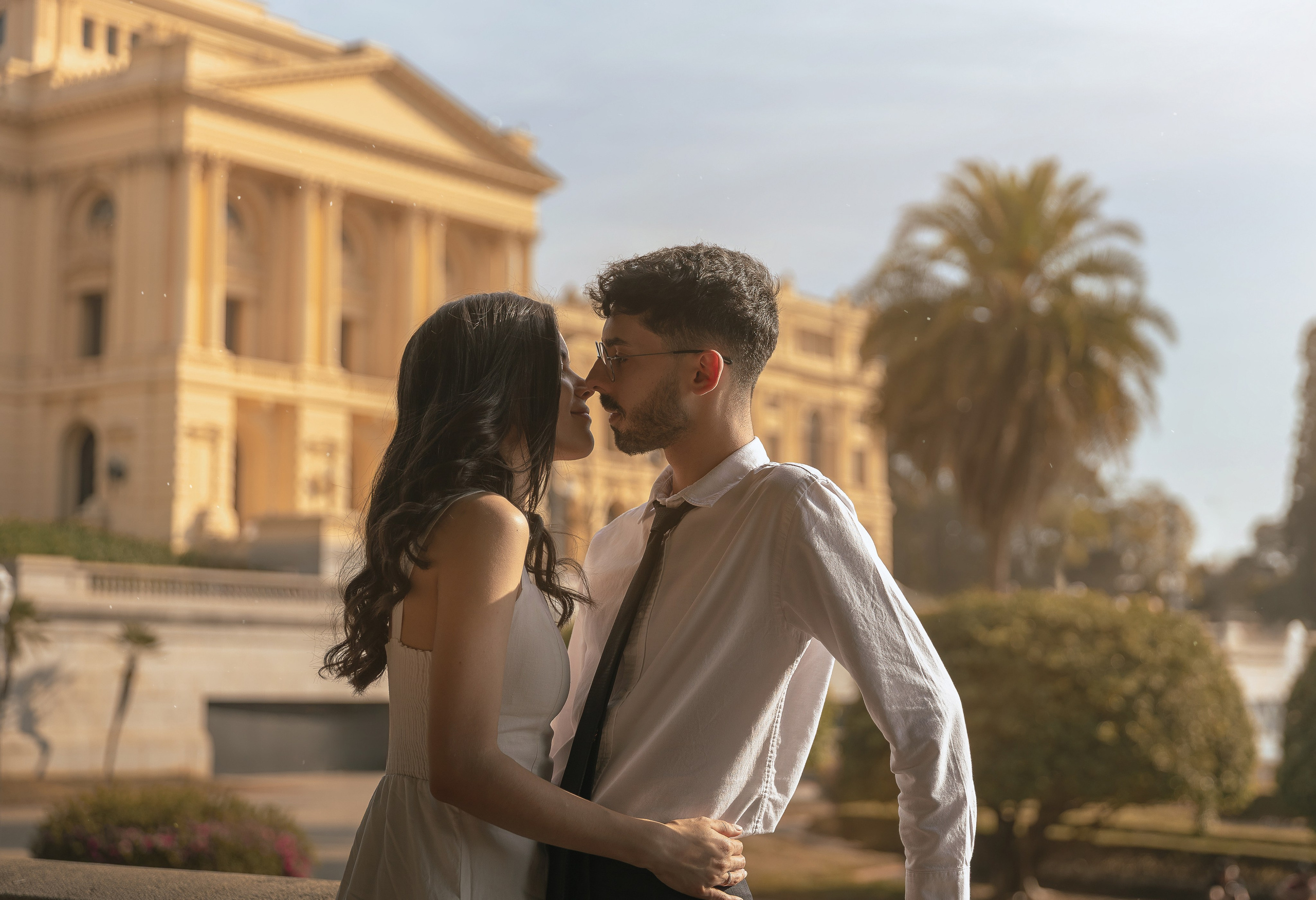 Ensaio Romântico no Parque da Independência SP. Fotógrafa em são paulo — Fotos Autênticas