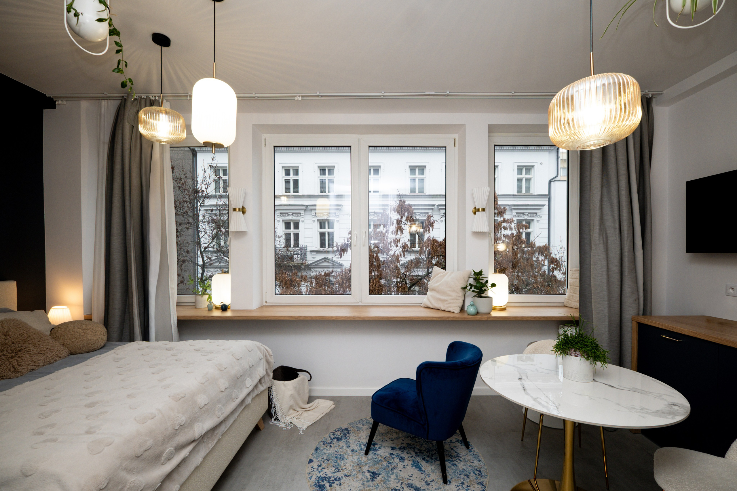 Stylowe mieszkanie w centrum Warszawy. Fotograf nieruchomości