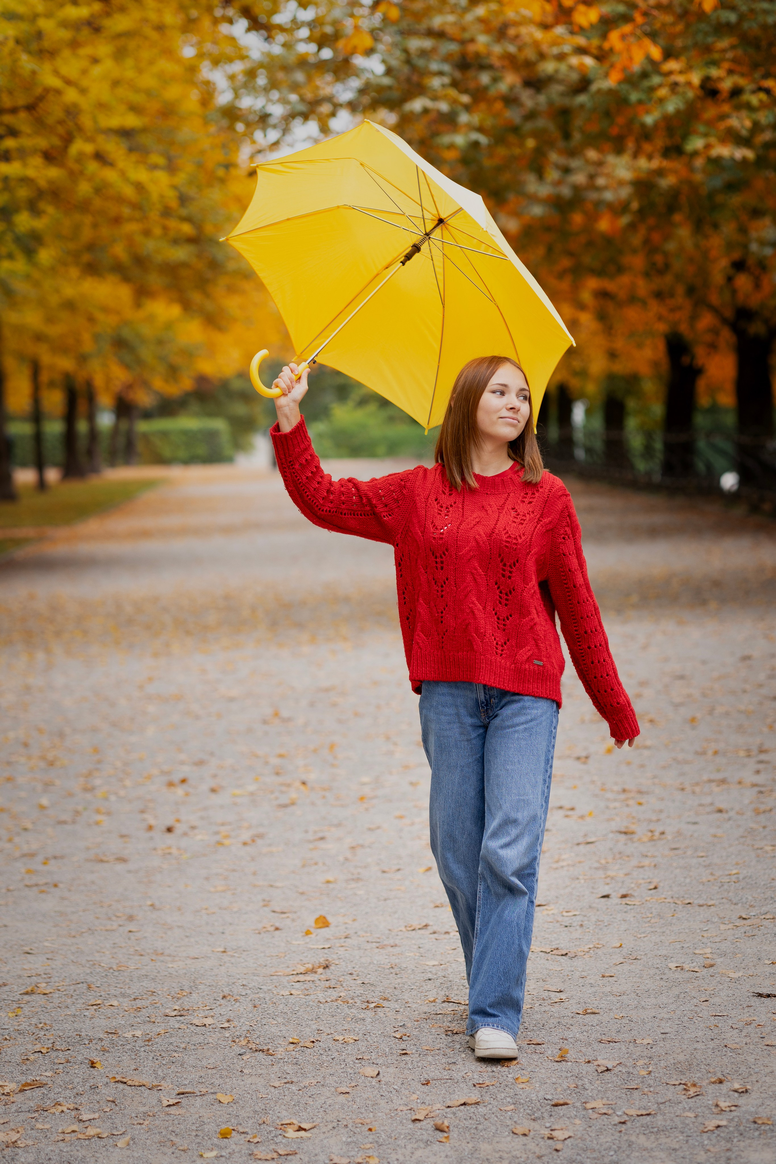 Autumn. Photographer in Munich