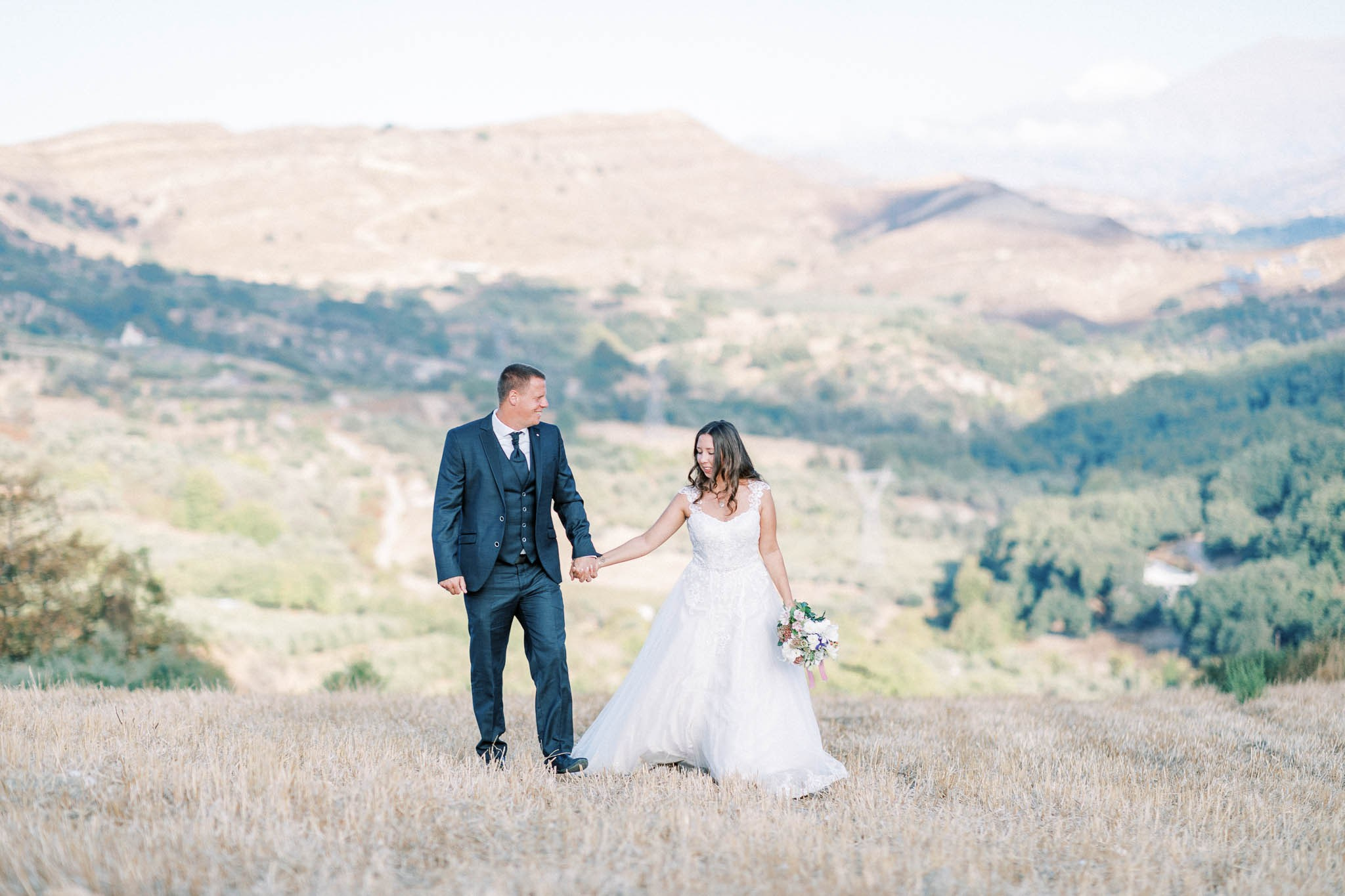 After Wedding Griechenland Kreta Flitterwochen Fotoshooting