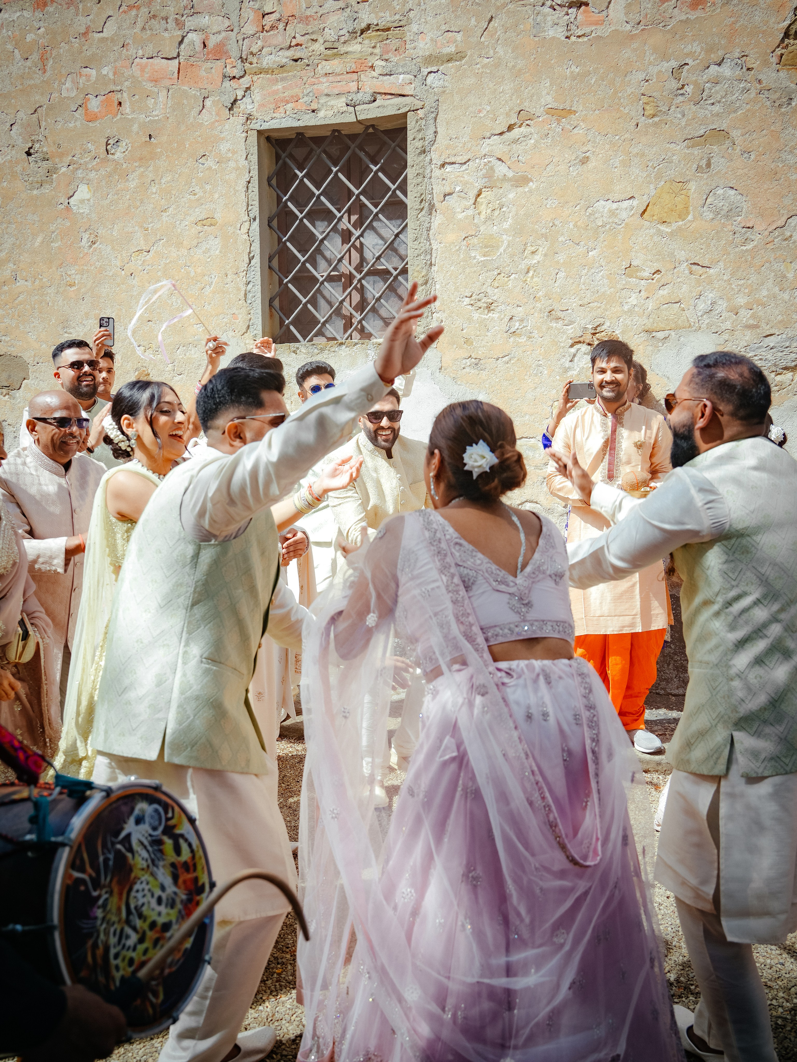 Indian Wedding in Tuscany. Wedding Photographer in Italy