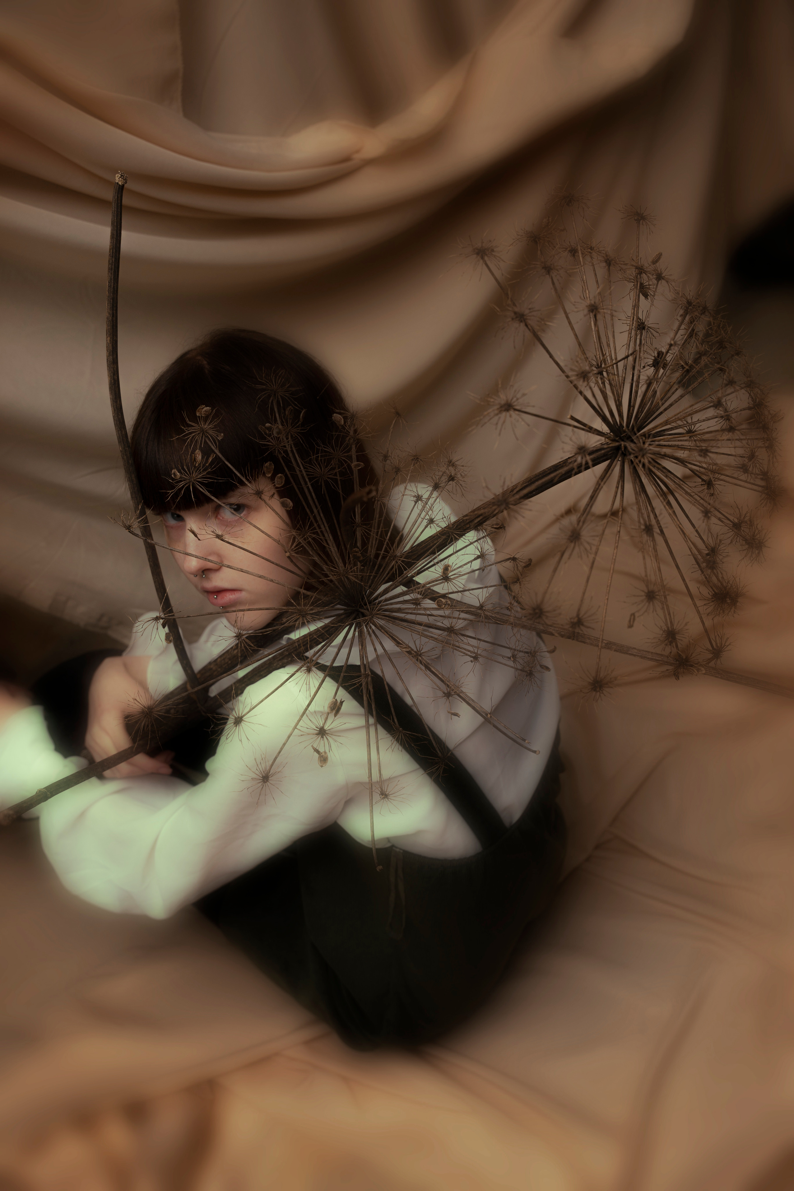 “HK FLOWERZ” FLOWER CAMPAIGN. Anna Omni — concept photographer and digital artist in Riga, Latvia