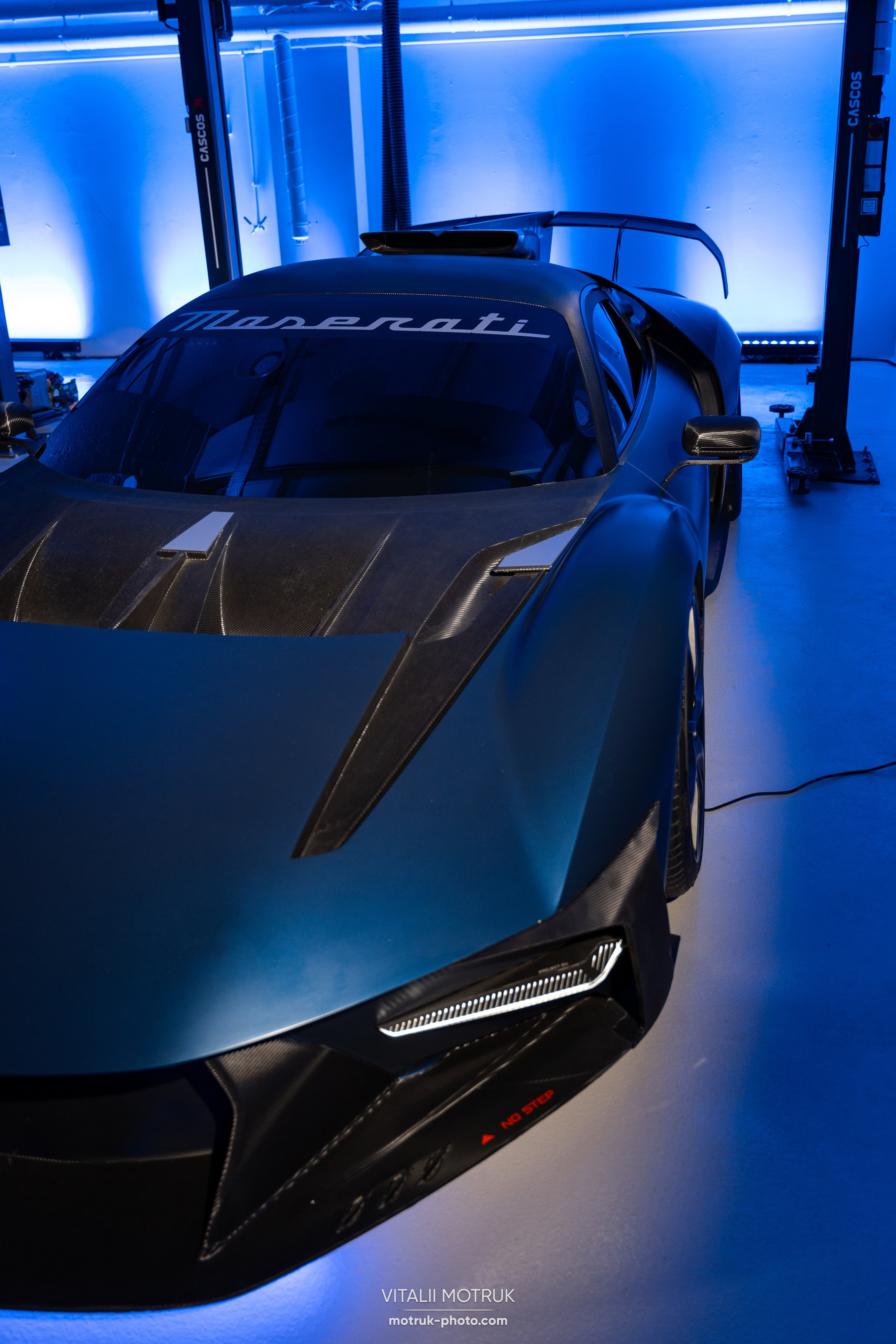 Maseratti Opening. Photographe de voitures à Paris — Vitalii Motruk