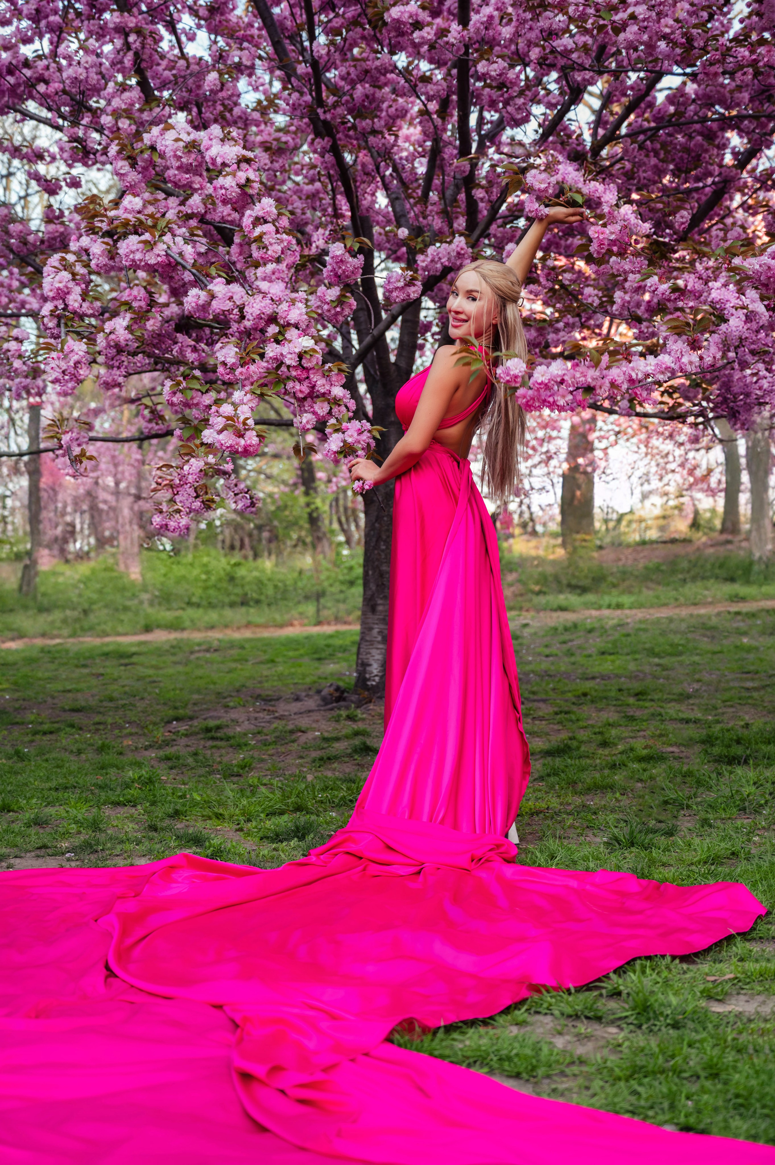 Flying dress. Alena Galieva New York Photographer