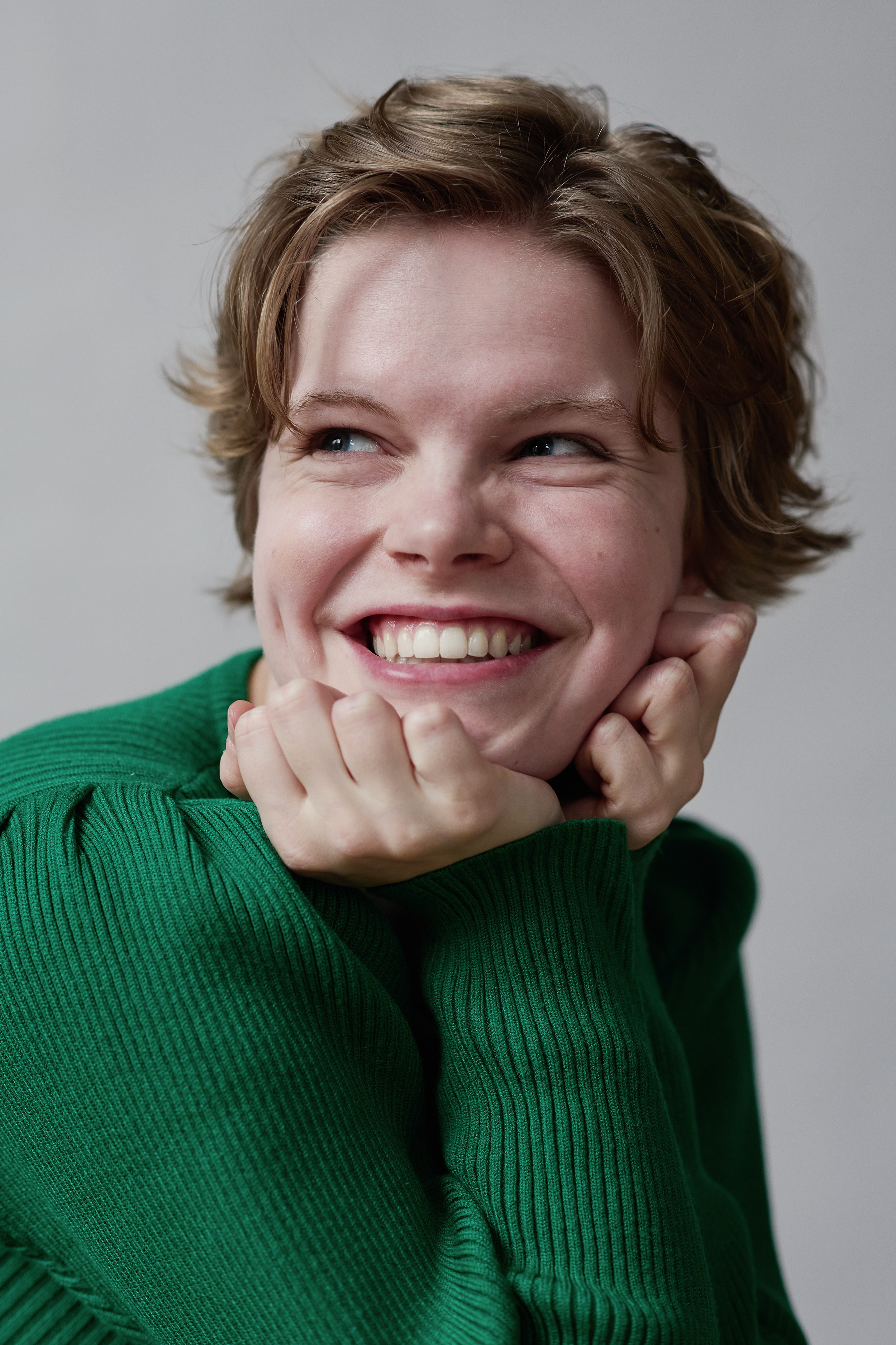 Headshot of an actress Bethy. Fotograaf Amsterdam - Victoria Ushkanova