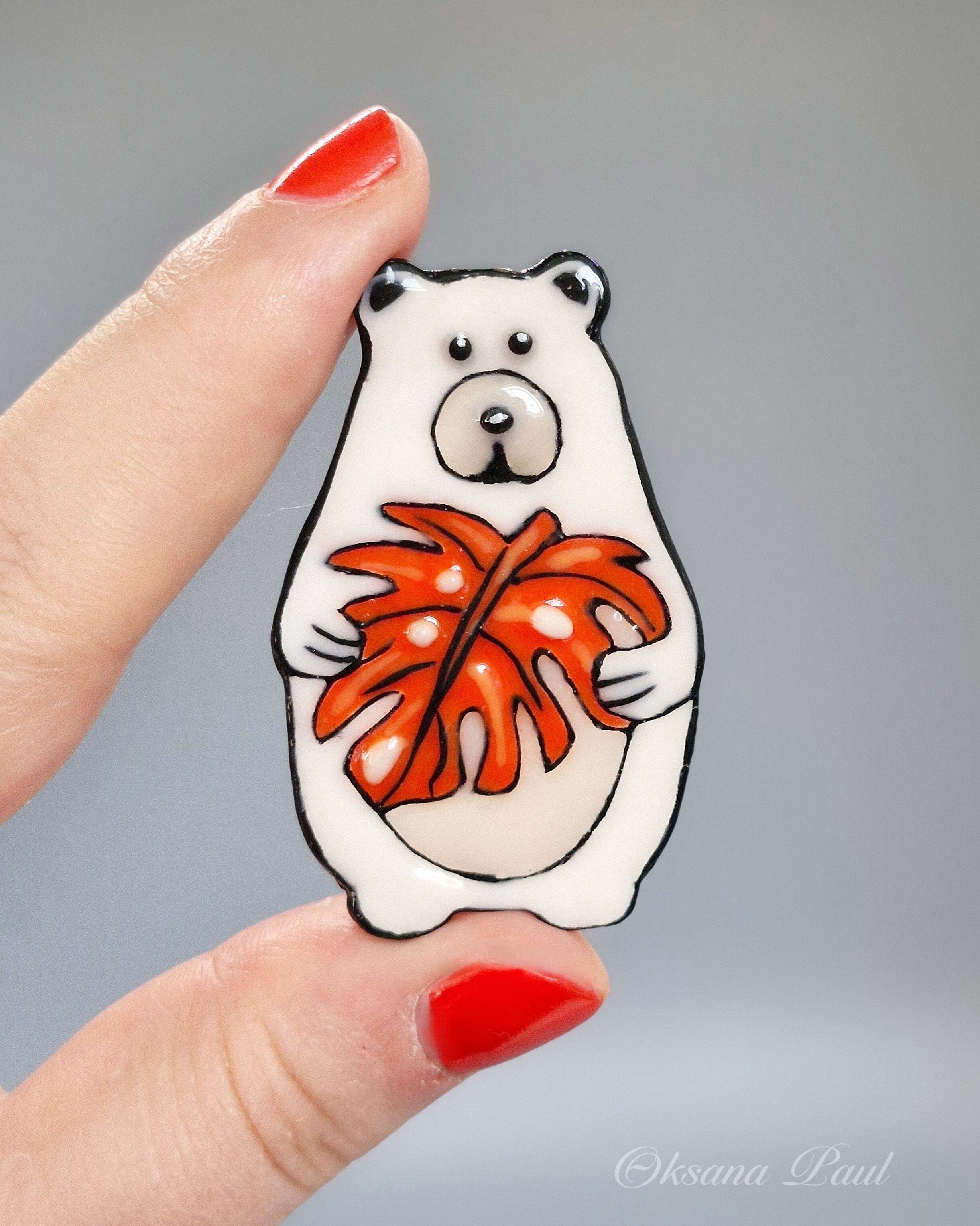 Имитация эмали / Emaille-Optik ➜. Oksana Paul-Gardinen-Design Oksana Paul ✧ Art of Gardinen & Textile Design ✧ Polymer Clay Art & Handmade Creatures