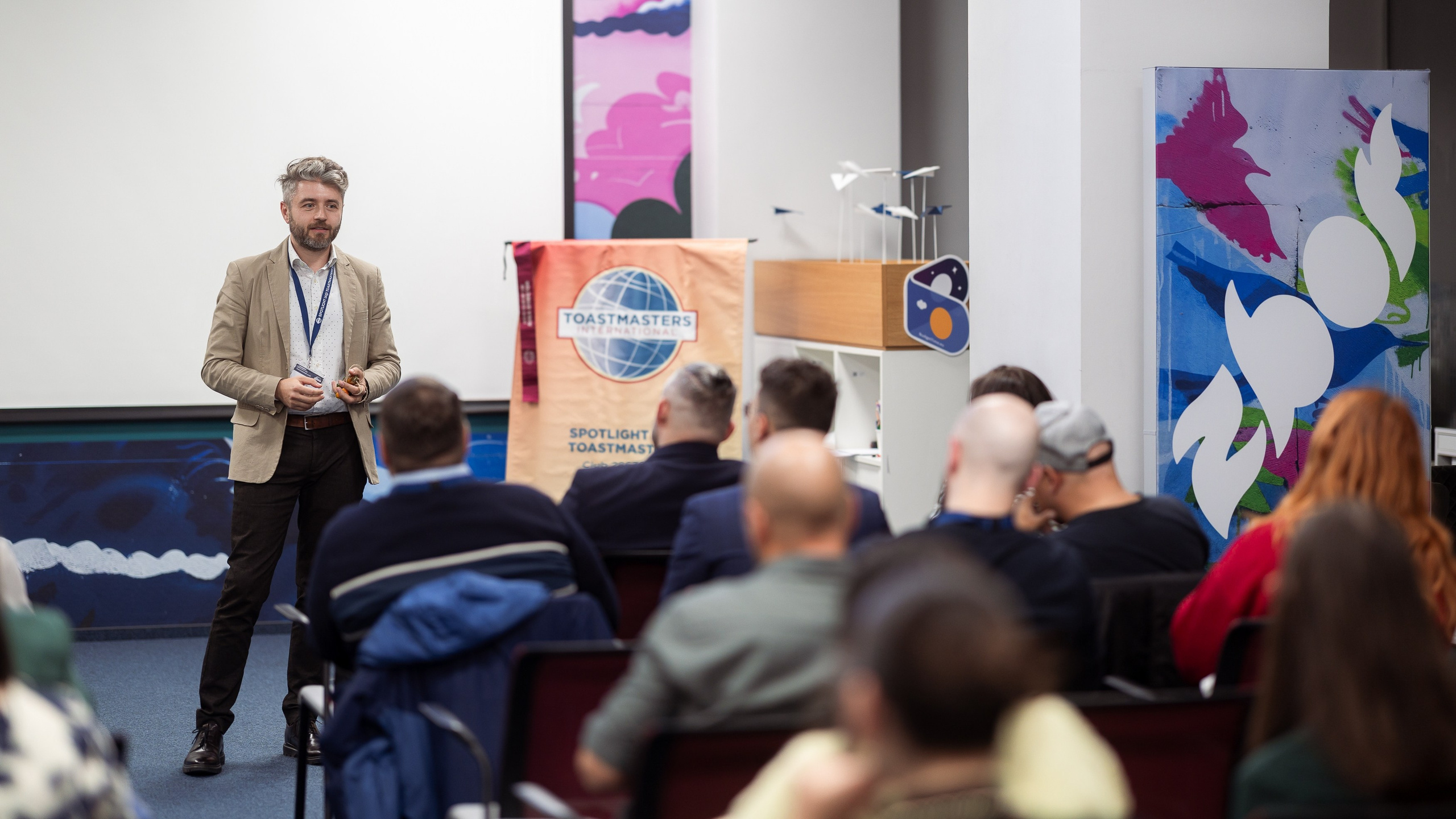 Toastmasters. Marius Ciocan