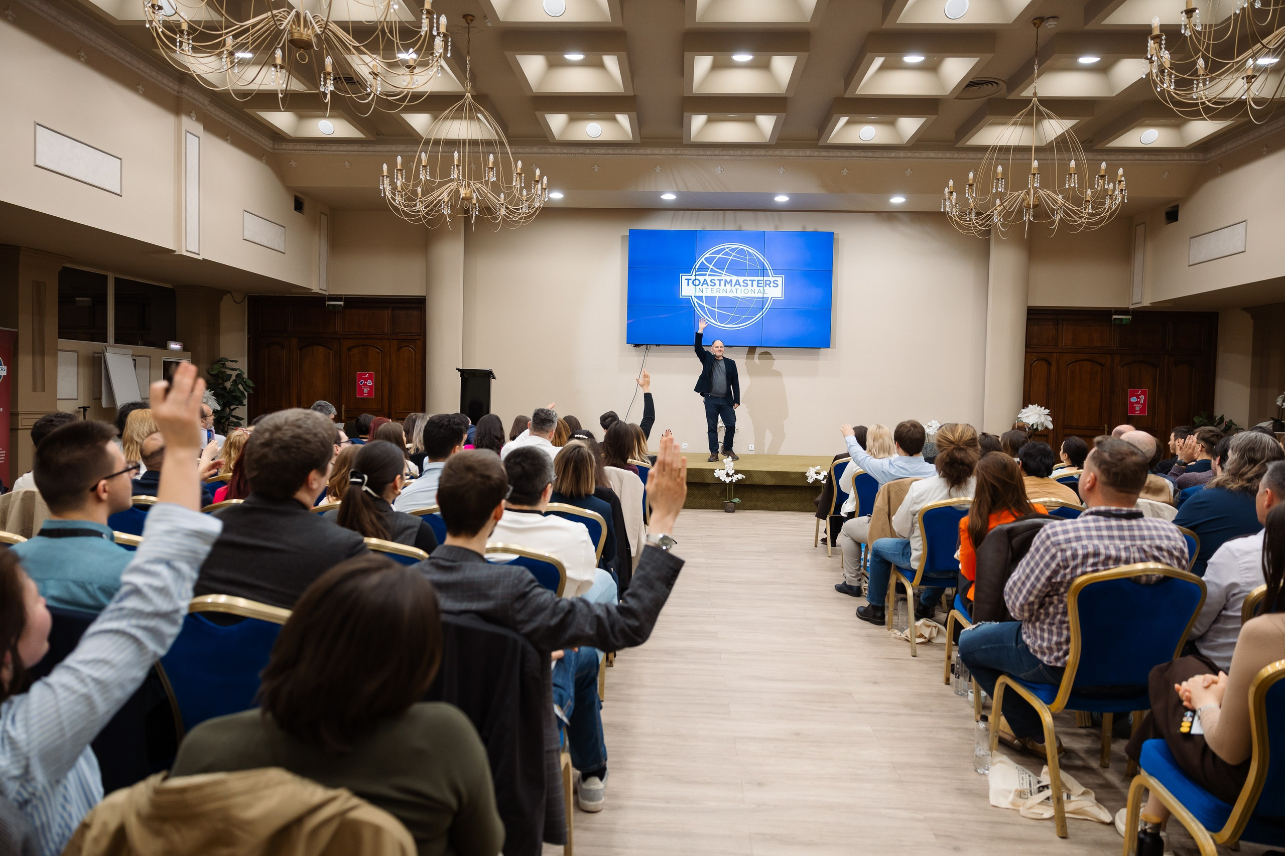 Toastmasters Conference. Marius Ciocan