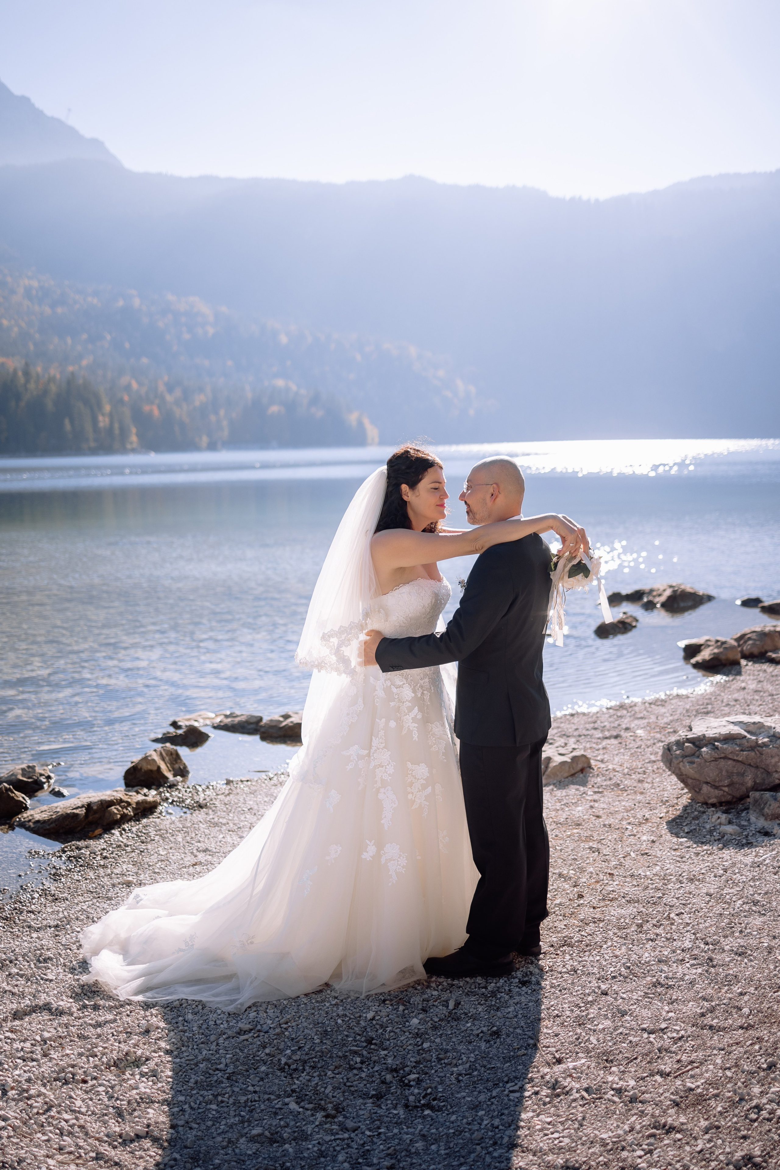 Eibsee. Hochzeitsfotograf München Taufe Familienfotograf Tanja Mauke