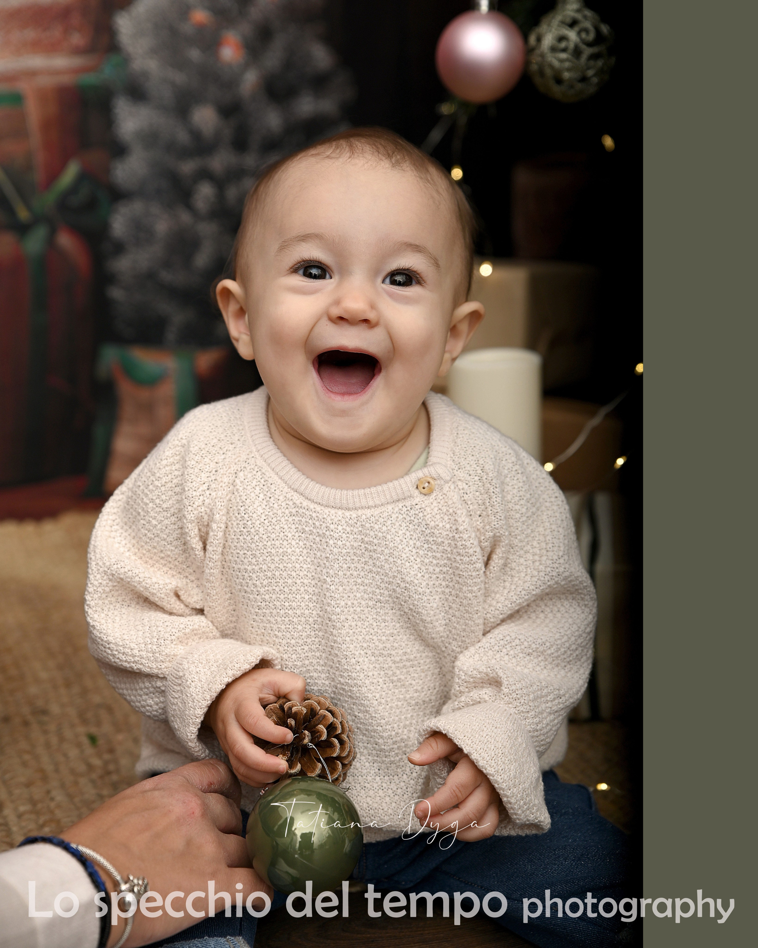 Mini sessioni «Cartolina di Natale». Lo specchio del tempo photography