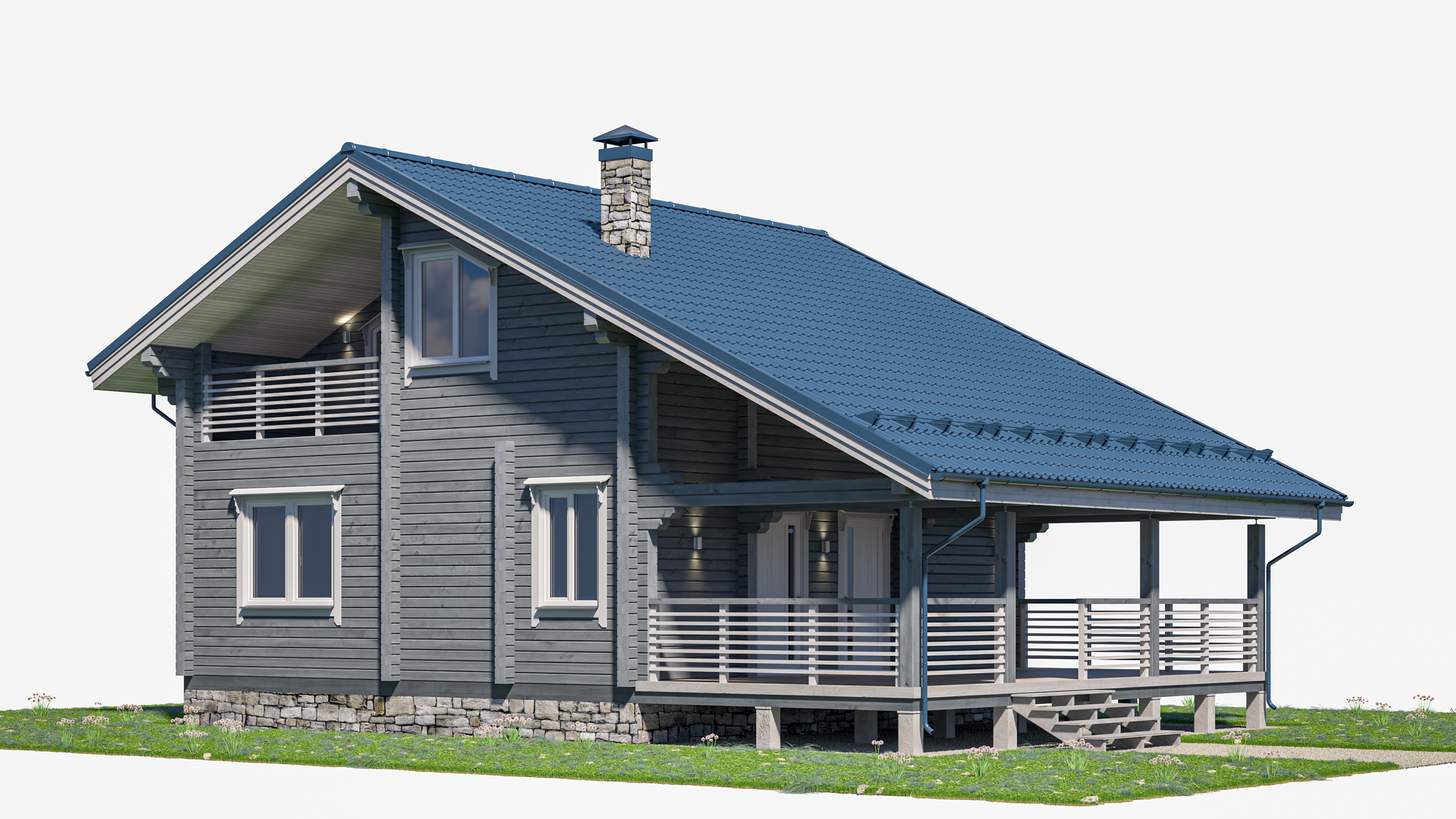 Визуализация на белом фоне. Дизайн и визуализация