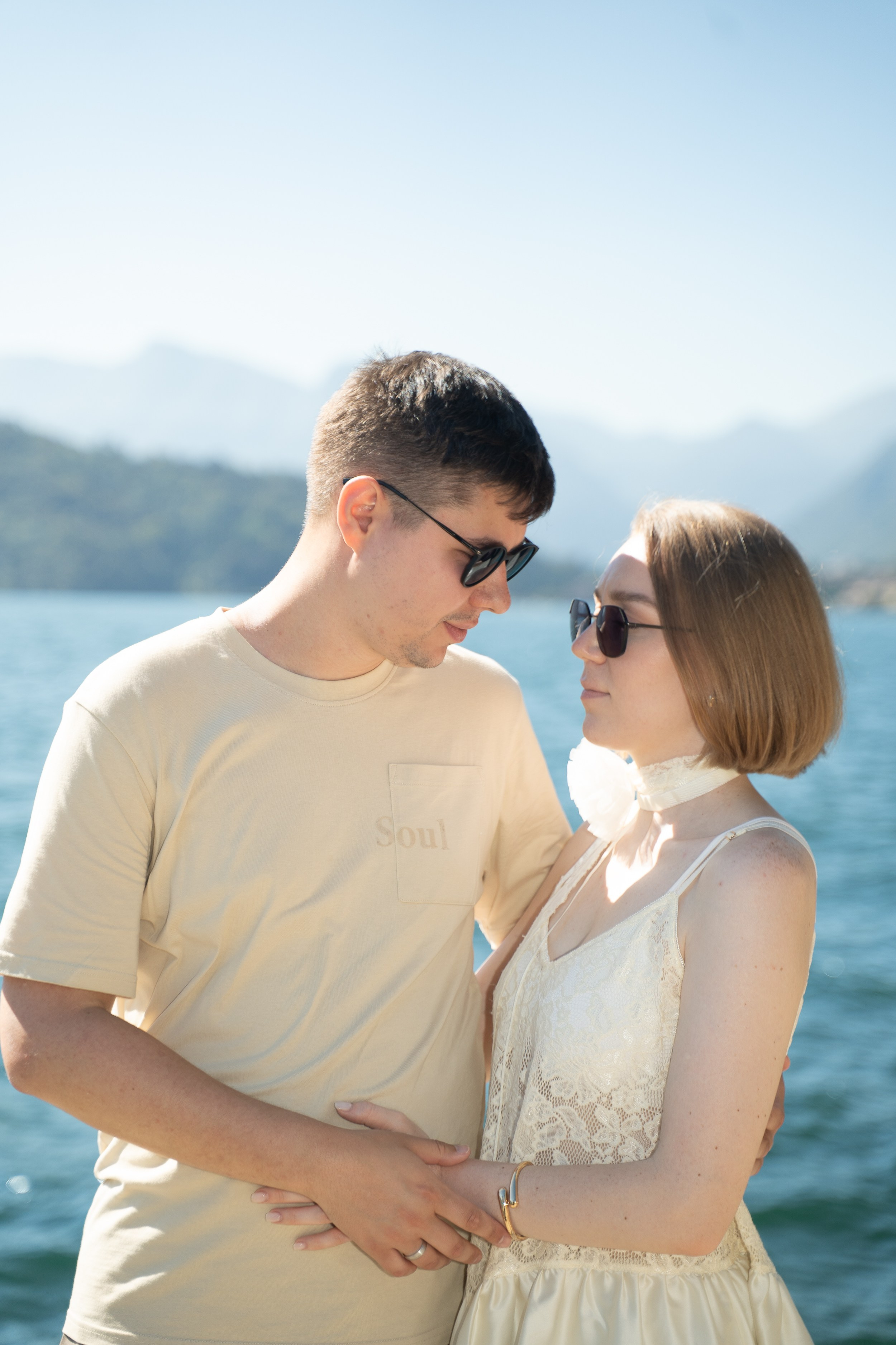 Love Story in Lake Como. Proposal Photographer in Lake Como