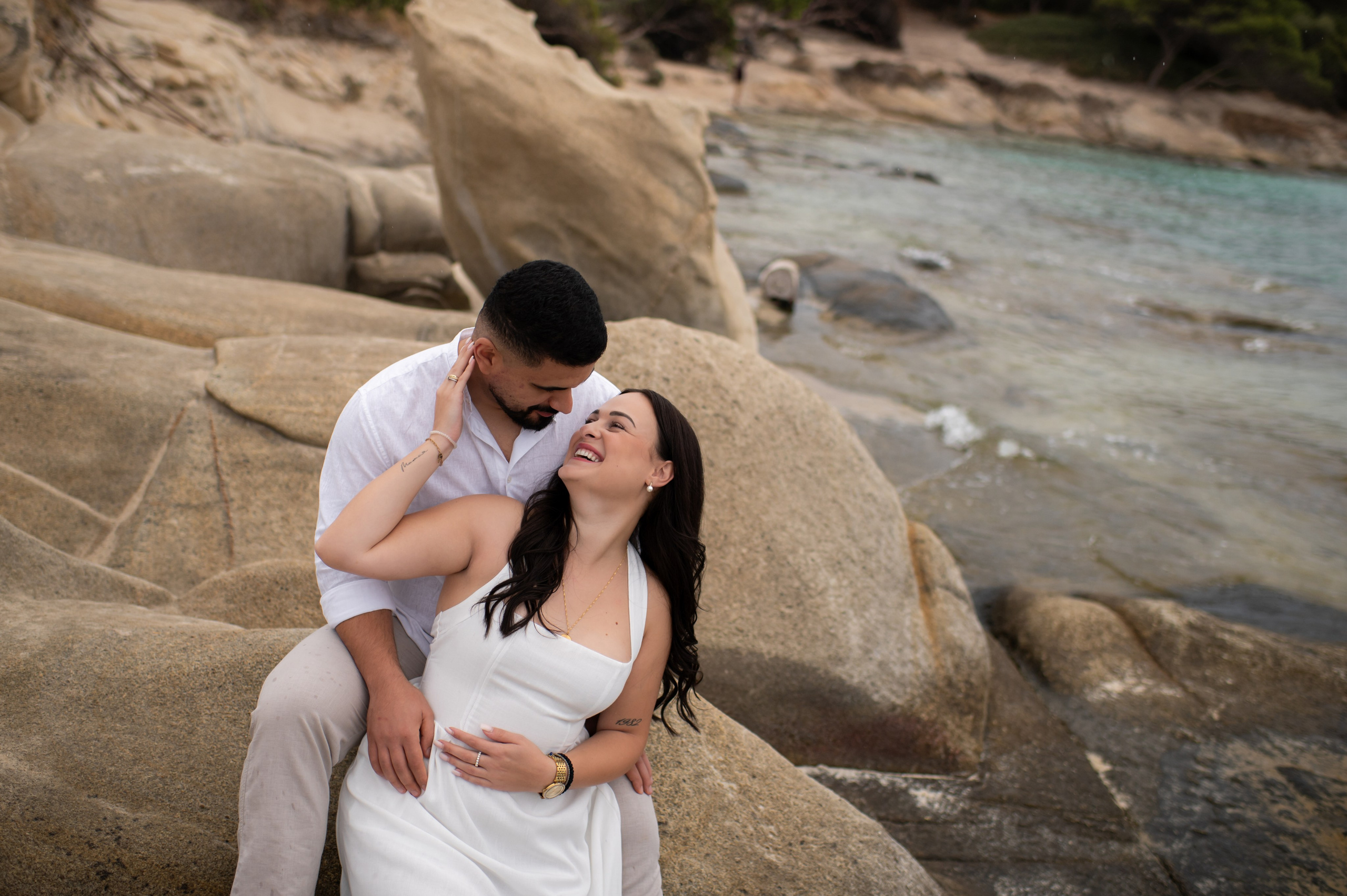 Family Karidi Beach. Family, children, portrait, and event photography in Thessaloniki