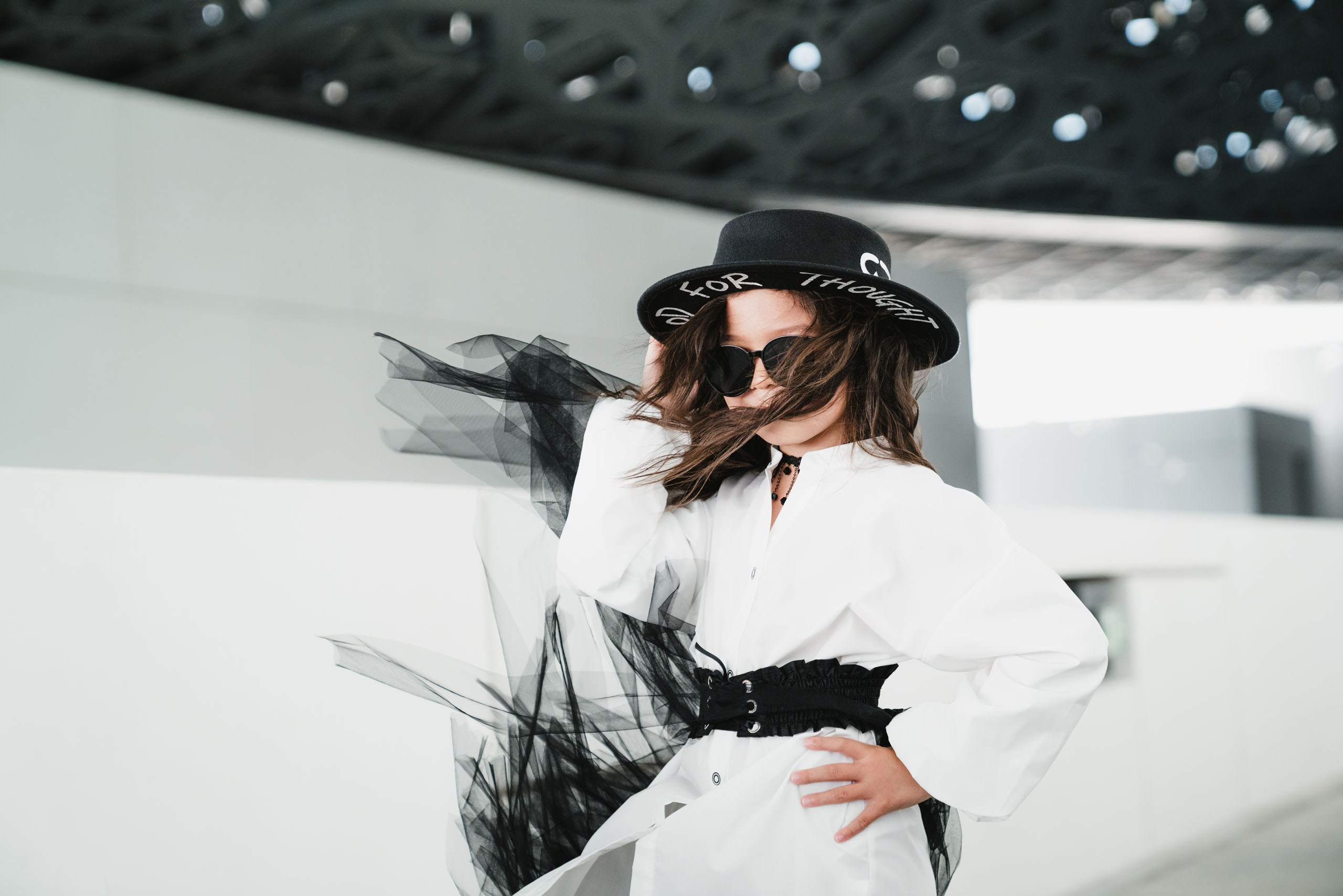 Kids and family photography in Abu Dhabi Louvre