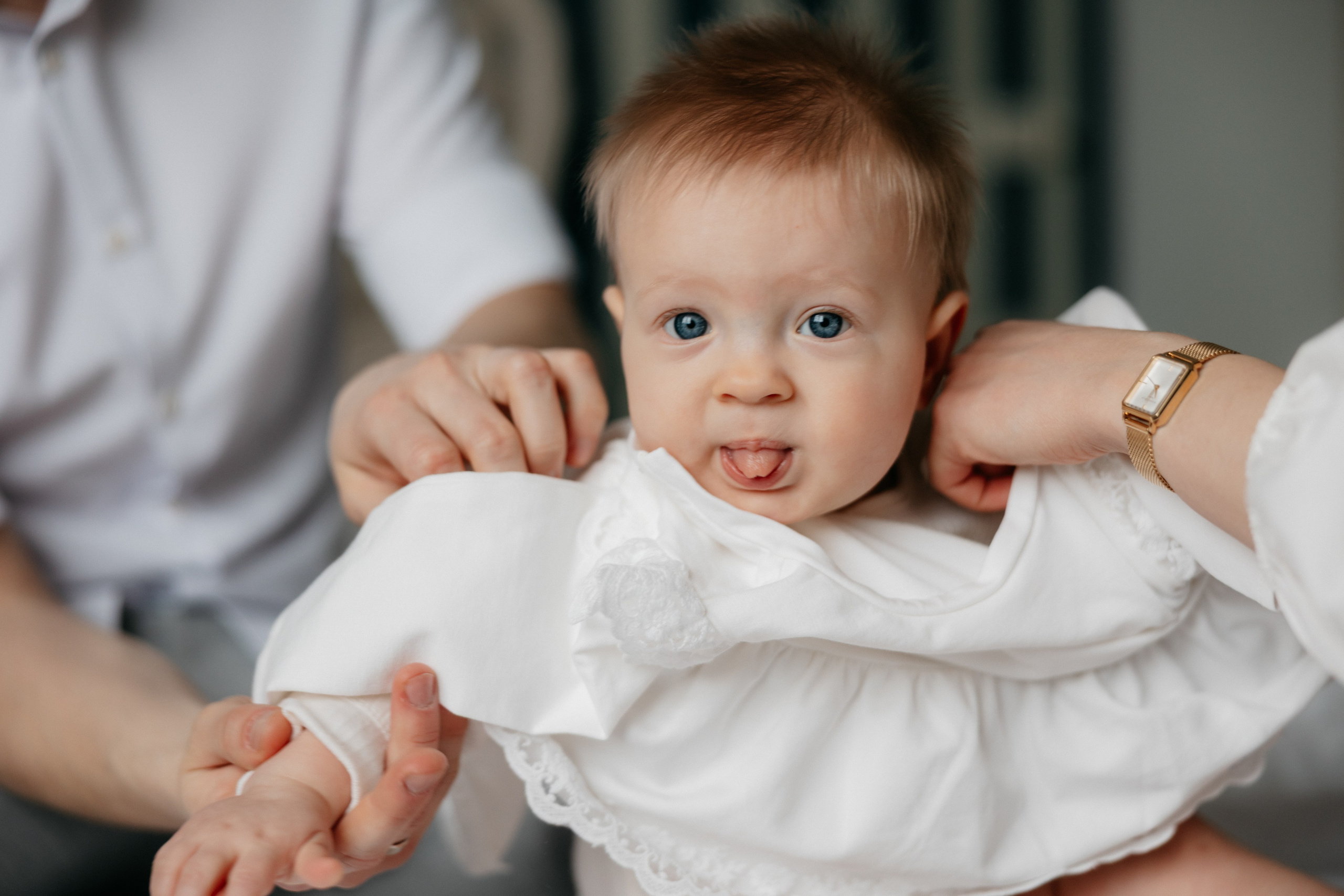 Chrzest Święty Amelki. Fotograf Siedlce