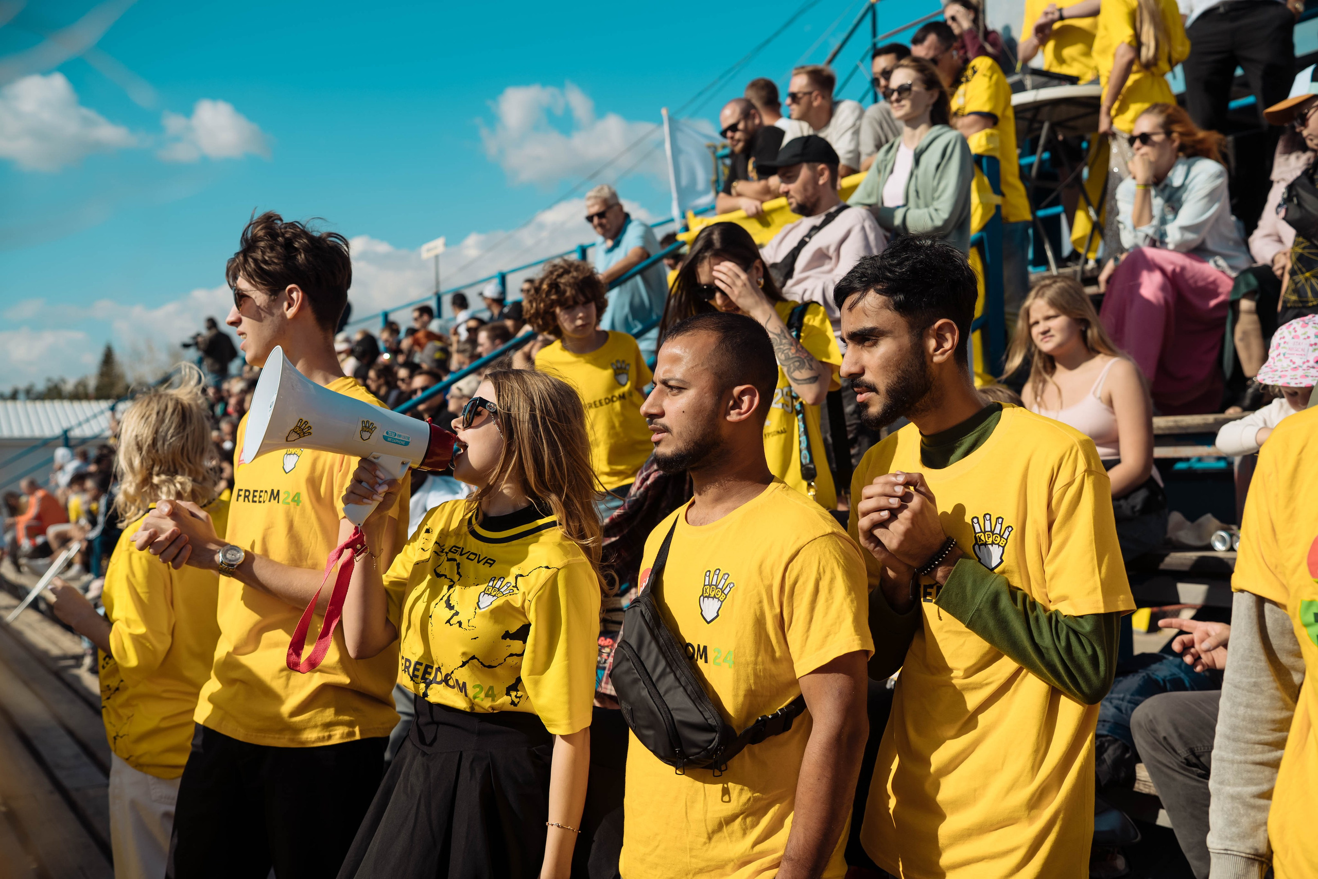 Football. Photographer in Cyprus