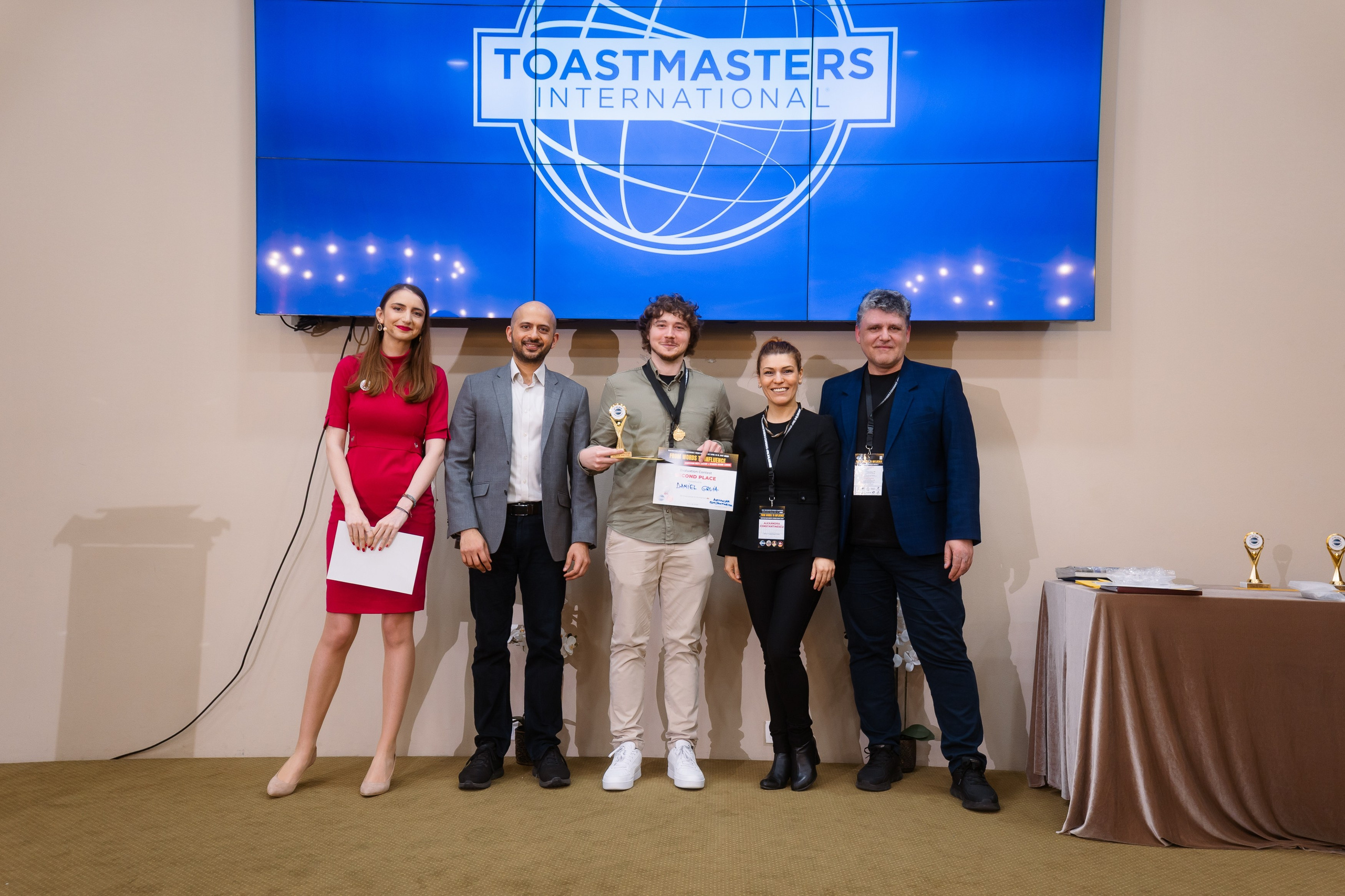 Toastmasters Conference. Marius Ciocan