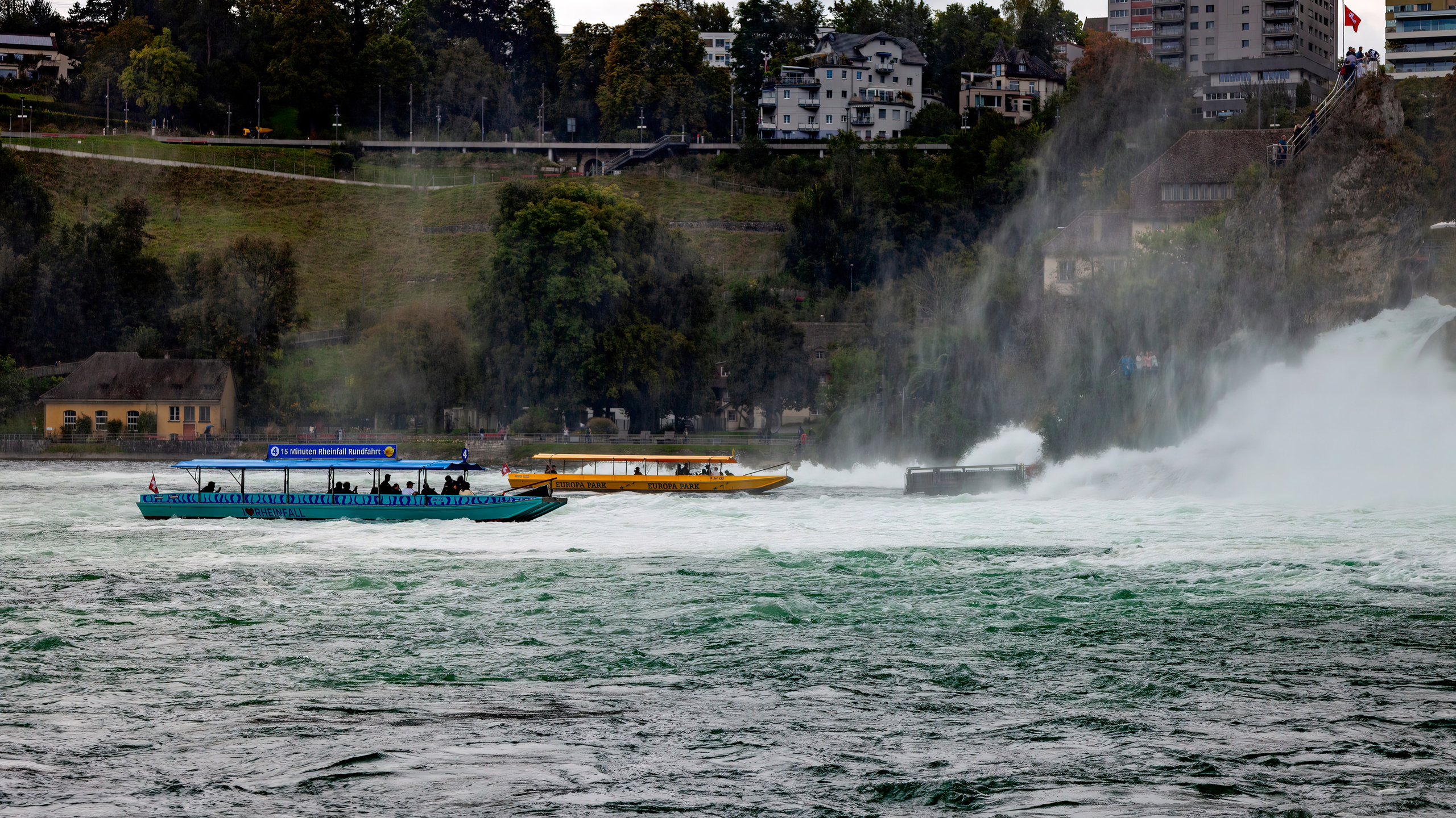 186.Rhine Falls.Switzerland.23.9.2024. Путешествия в формате 360......