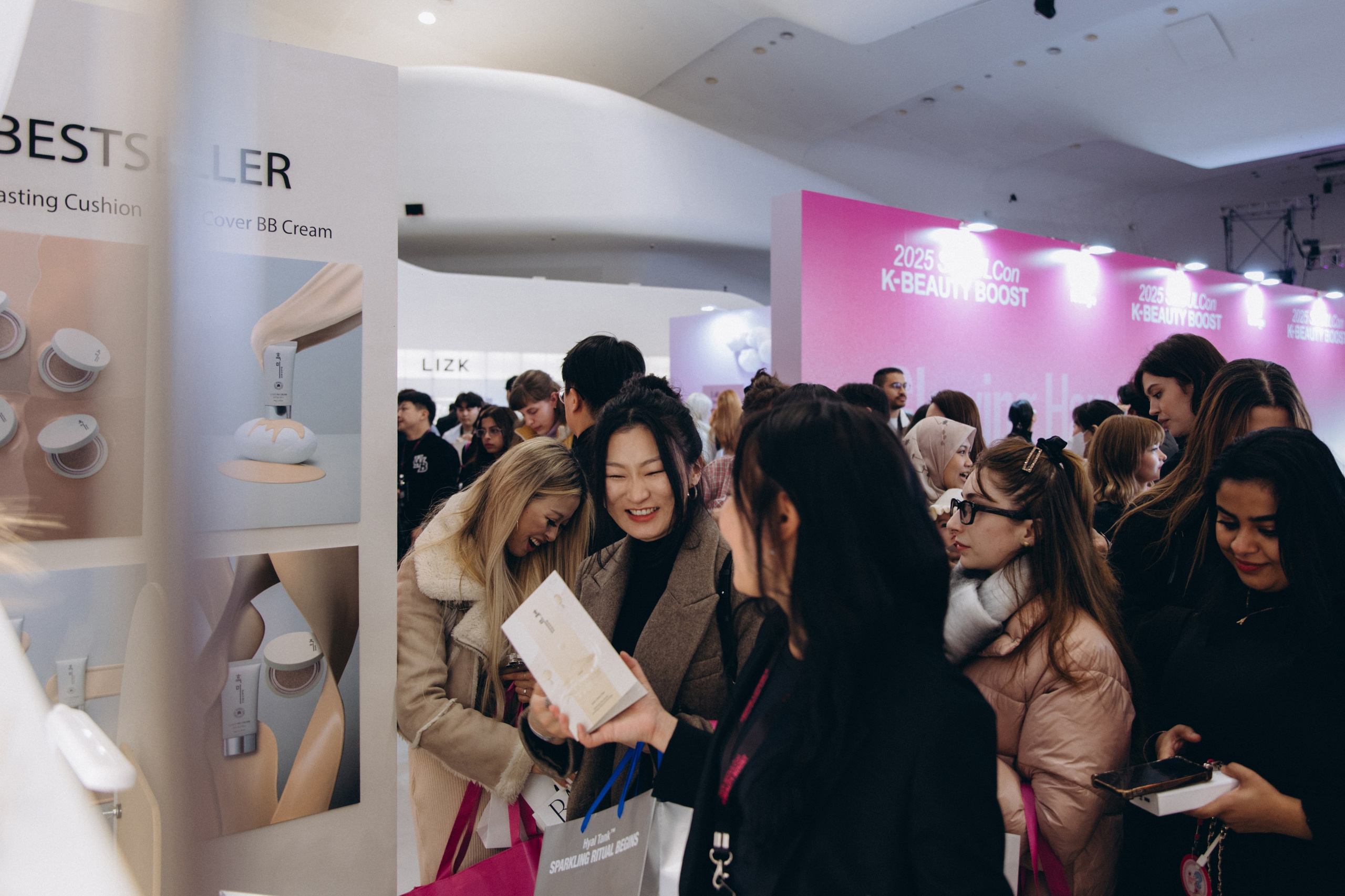 Seoul beauty expo 2025 (Black Rice). Portrait photographer in South Korea Olga Lian