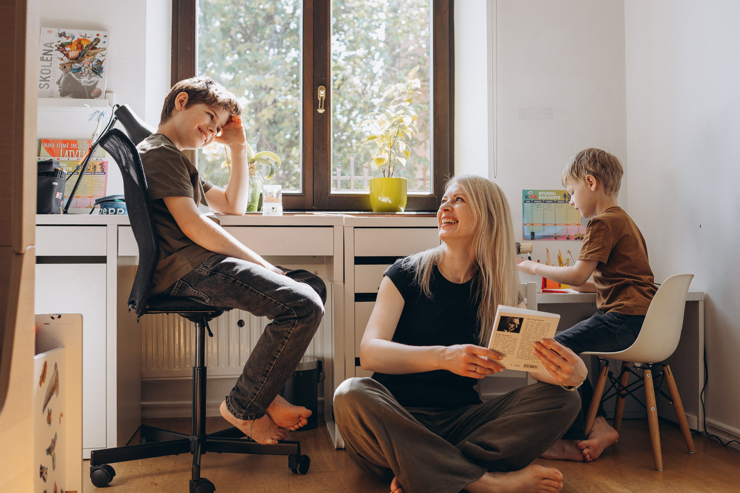 LAURAS ģimene. GALVENĀ