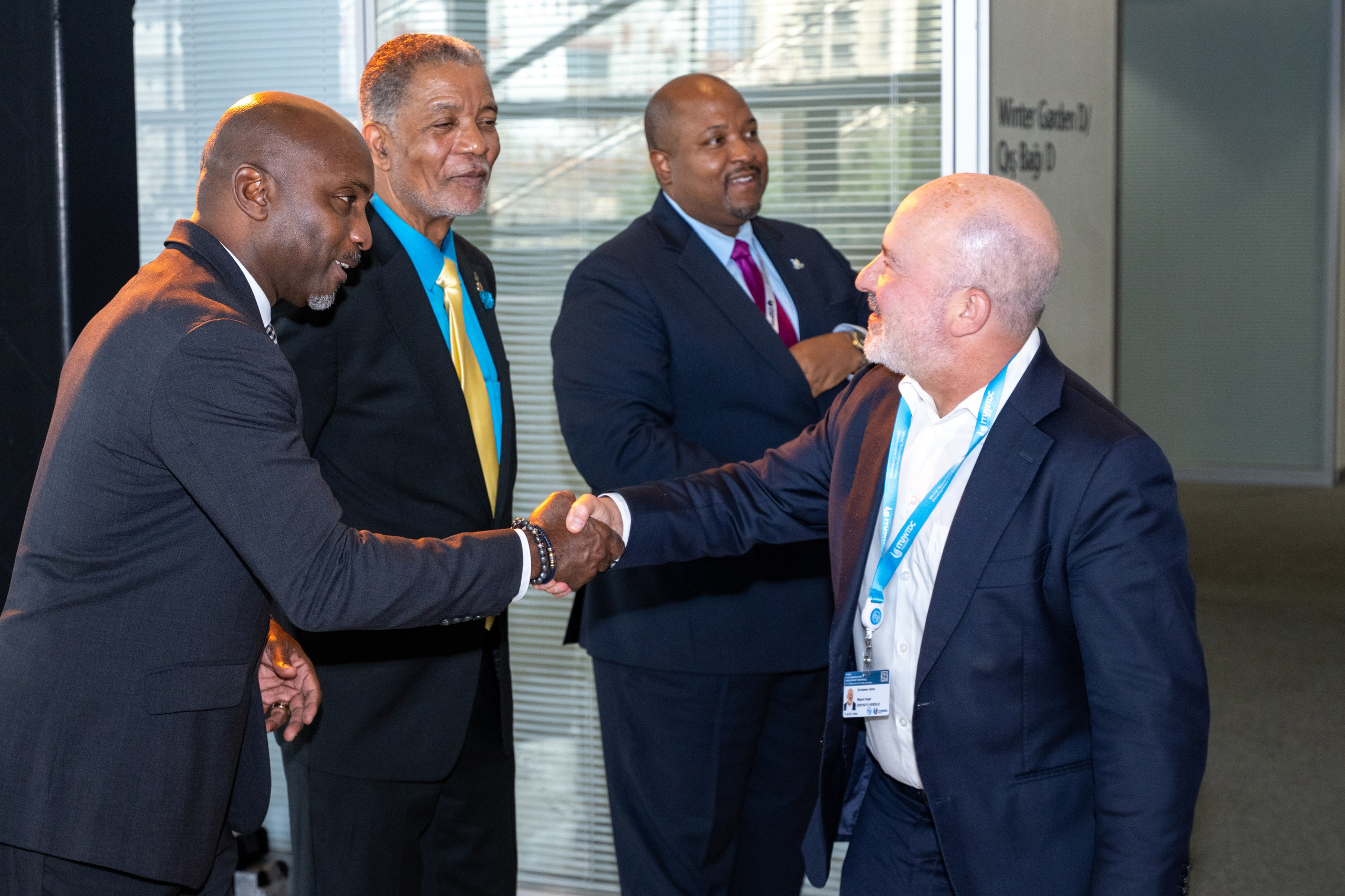 WTDC Baku 2025: Media Coverage of the Caribbean Telecommunications Union Delegation. Fotograf Baku