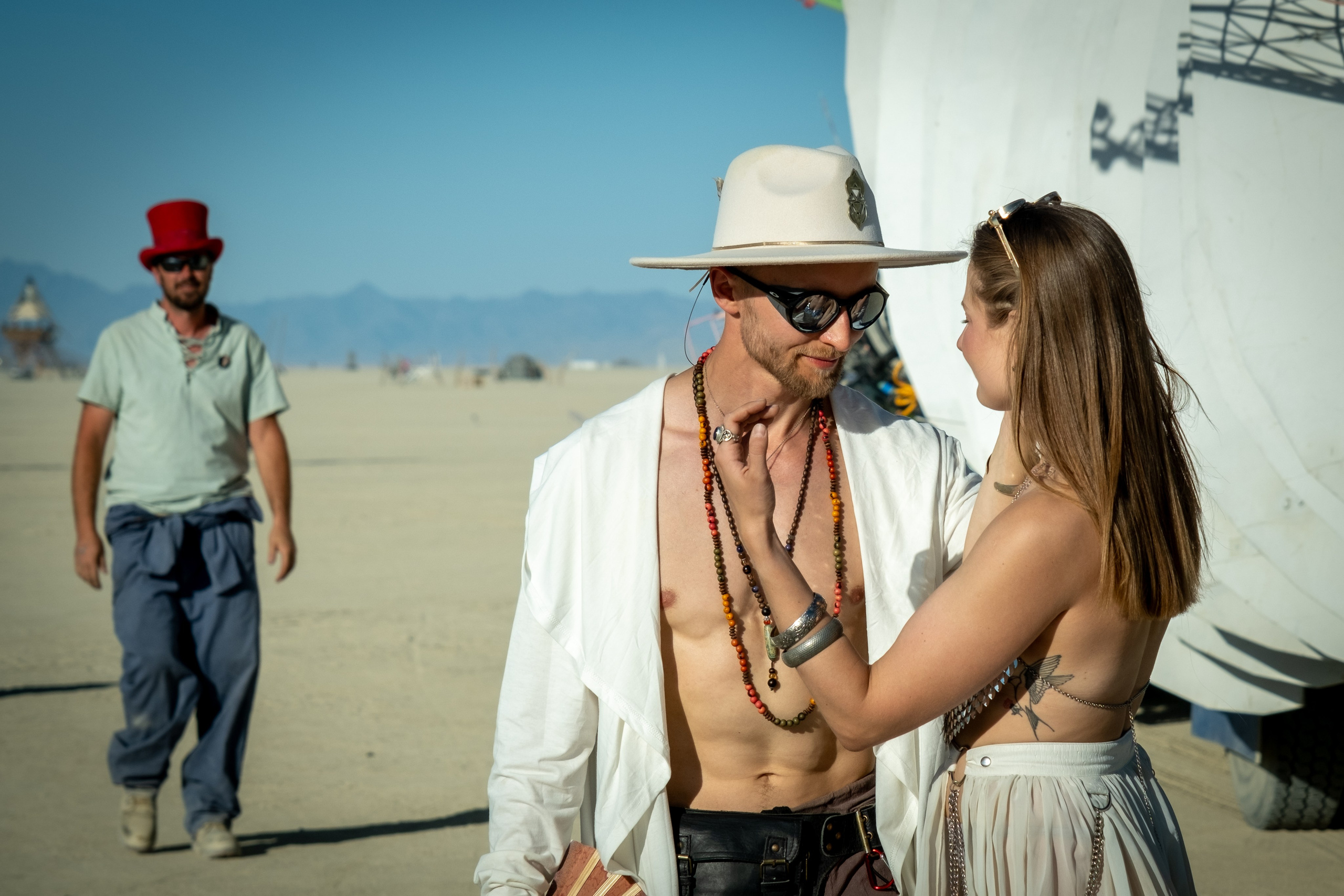 BURNING MAN 2024. Reportage concert portrait photography in the San Francisco Bay Area