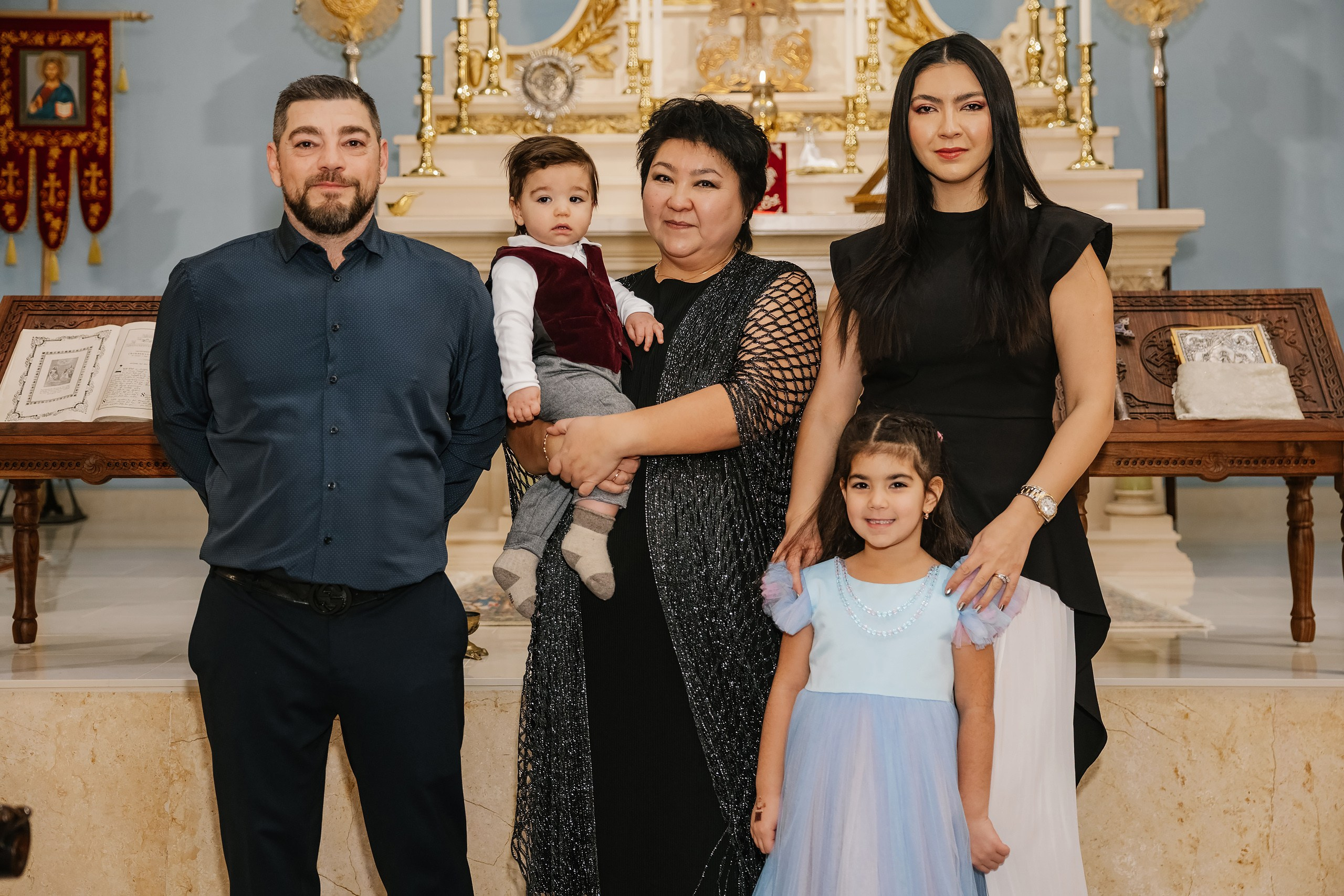 12.13.2025 Christening. Wedding family event photographer in Chicago Nick Yushevich