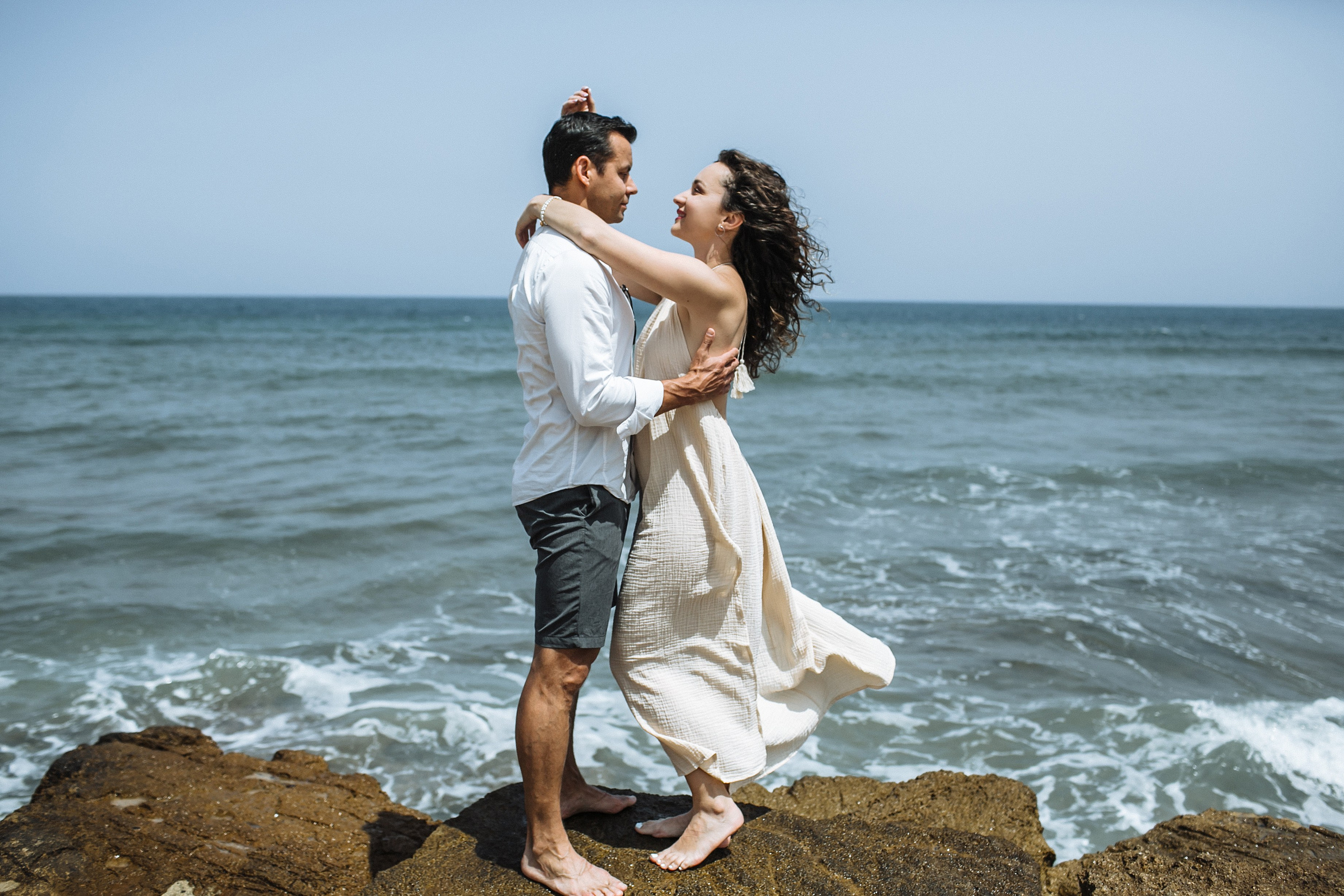 Morning in Bat Galim. Family photographer in Israel