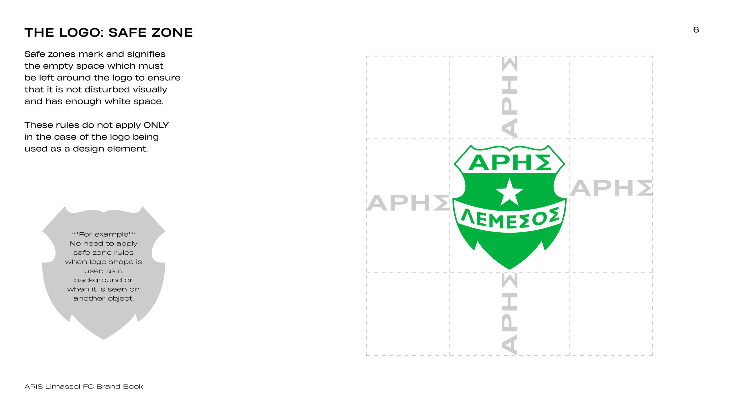 [Brand Book Designer, Identity Shaping] — Football Club — Aris. Tim Katerinko — Visual Storytelling for Brands, Culture & Events