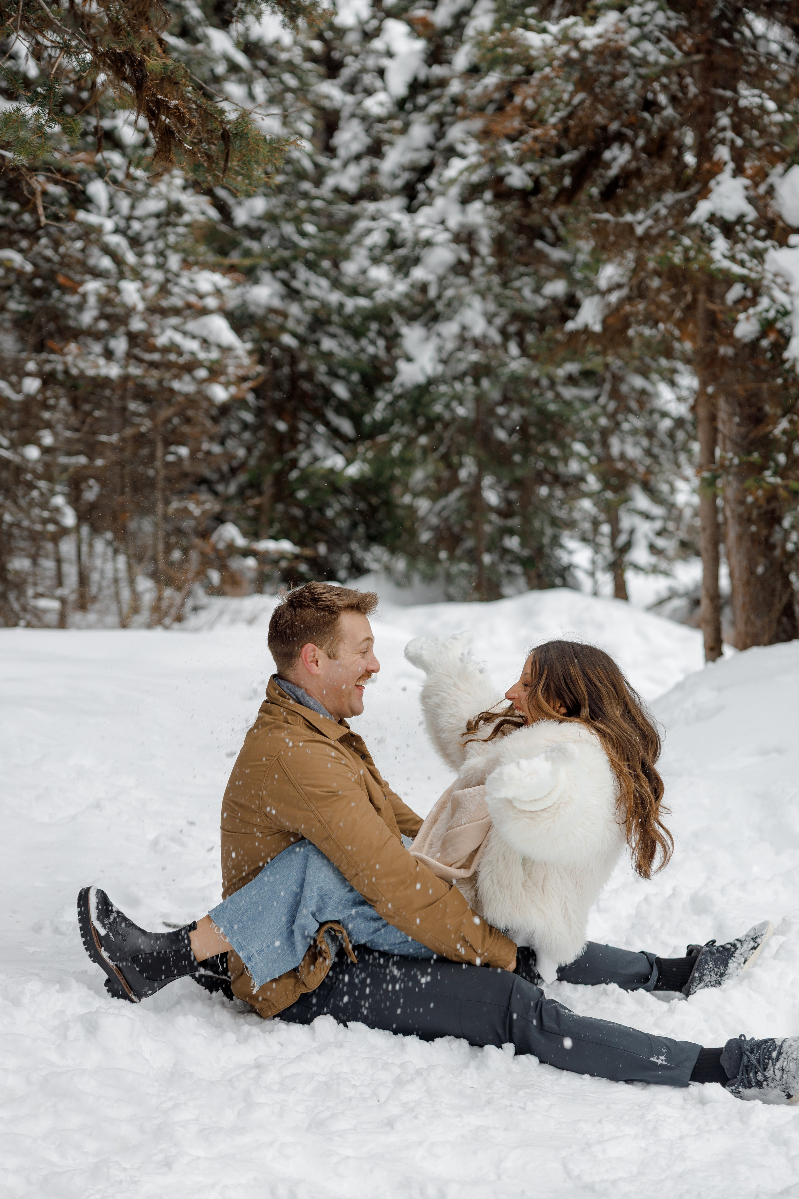 Lake Louise engagement session. Home