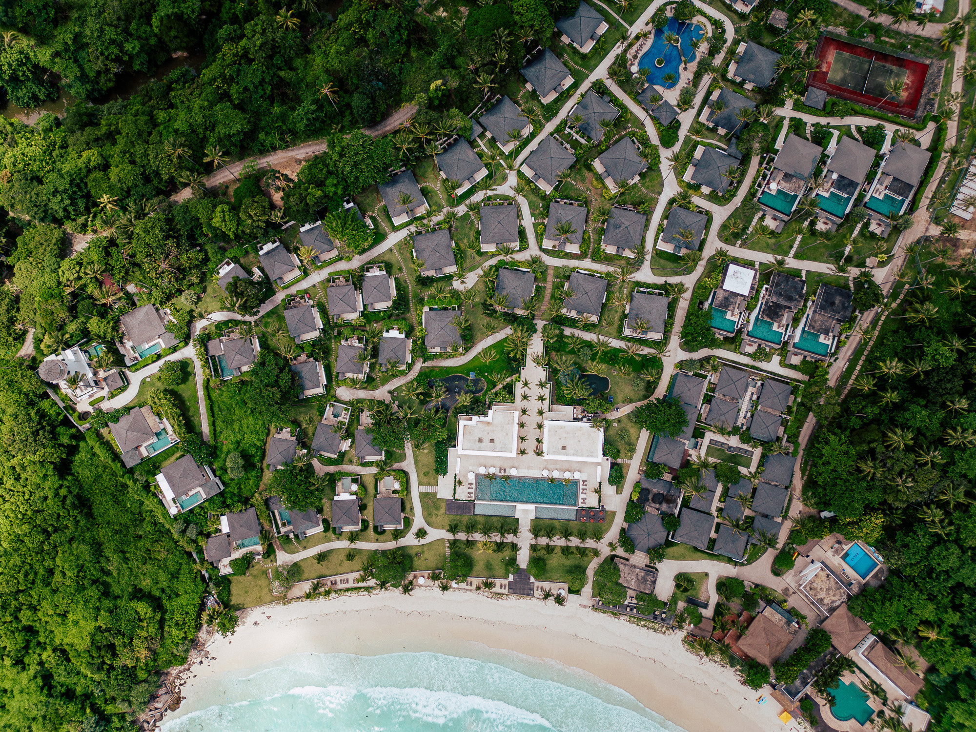 The Racha, Racha Yai island, Thailand. Hotel Photography and Video Production for luxury Hotels and Resorts