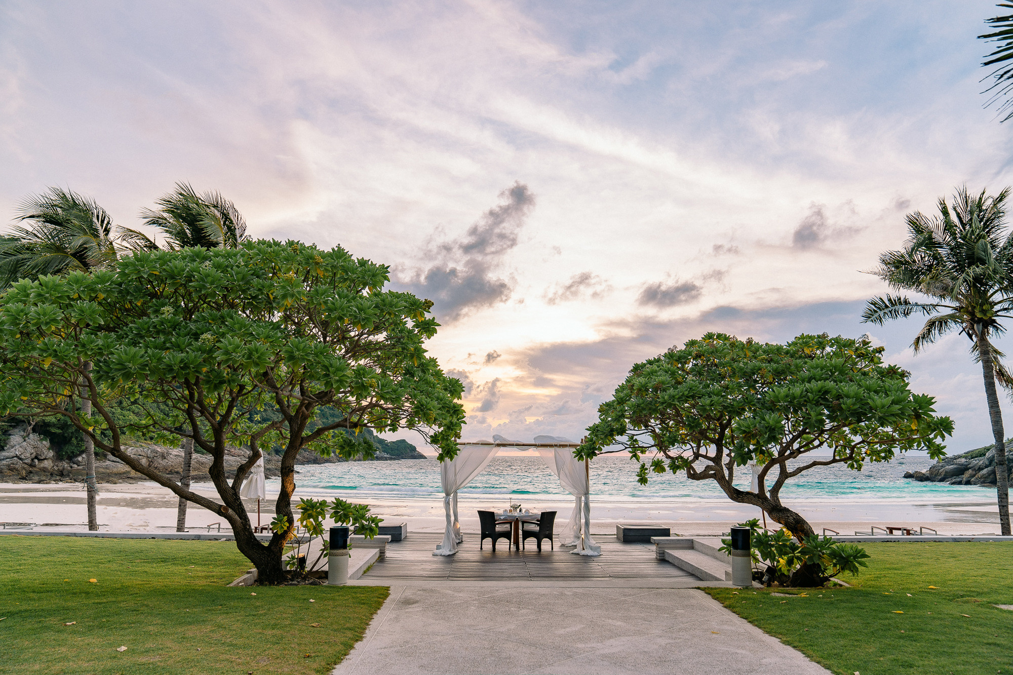 The Racha, Racha Yai island, Thailand. Hotel Photography and Video Production for luxury Hotels and Resorts