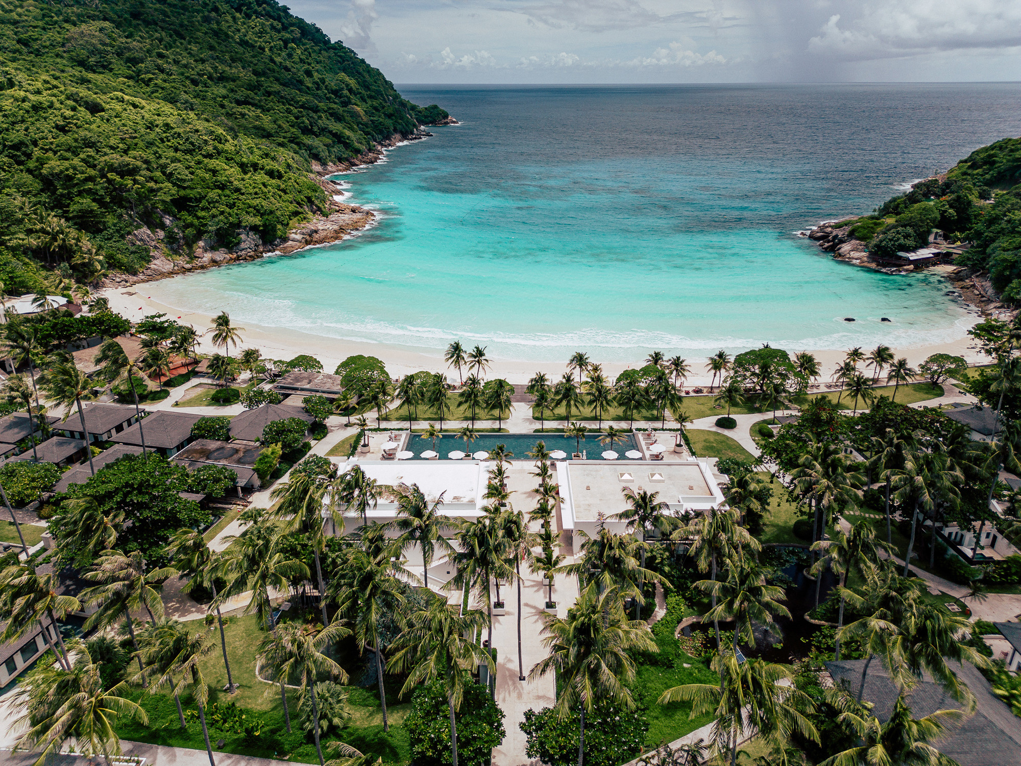 The Racha, Racha Yai island, Thailand. Hotel Photography and Video Production for luxury Hotels and Resorts