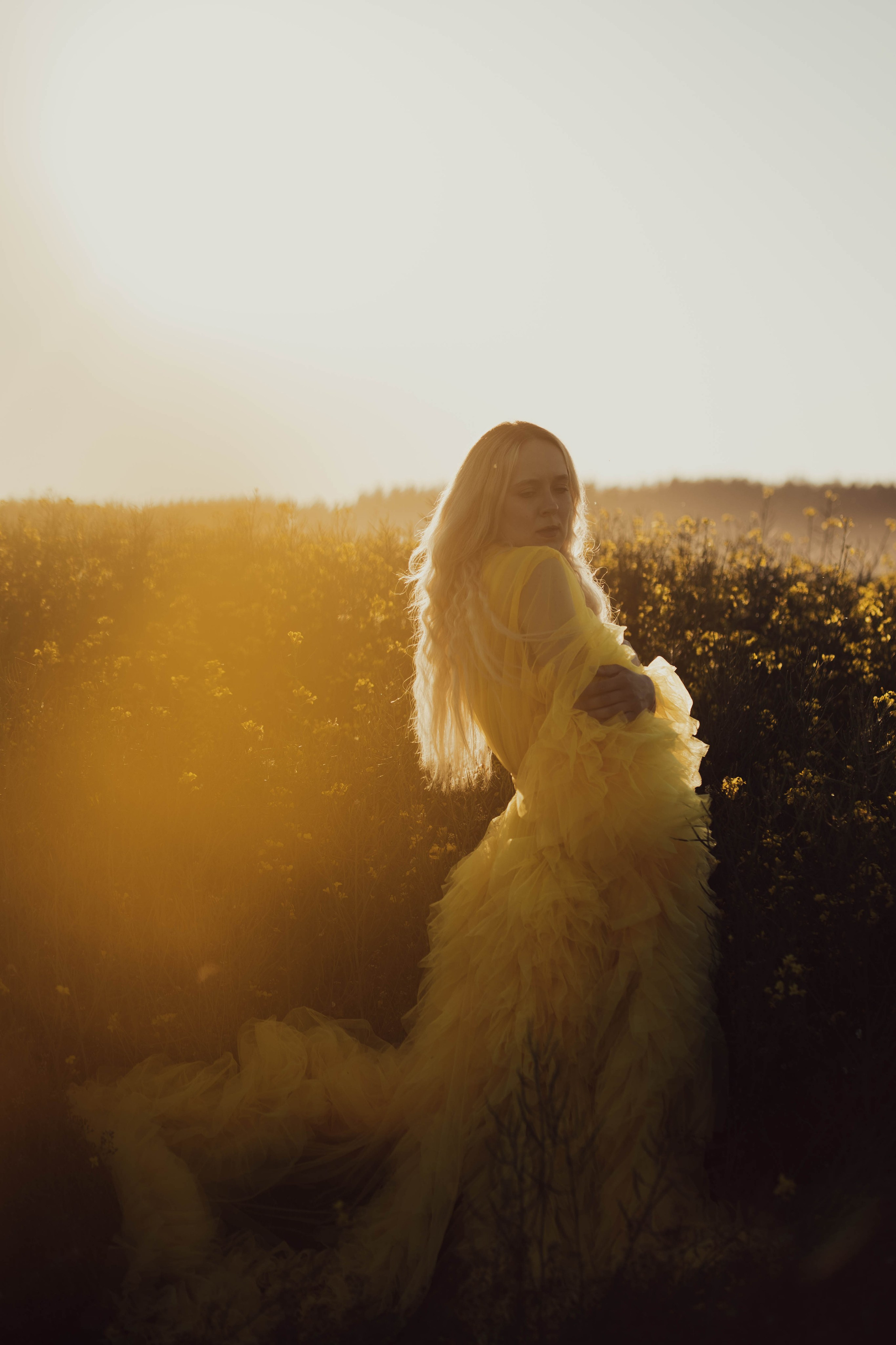 Egle rapsuose. Fotografija — Olga Bojarin