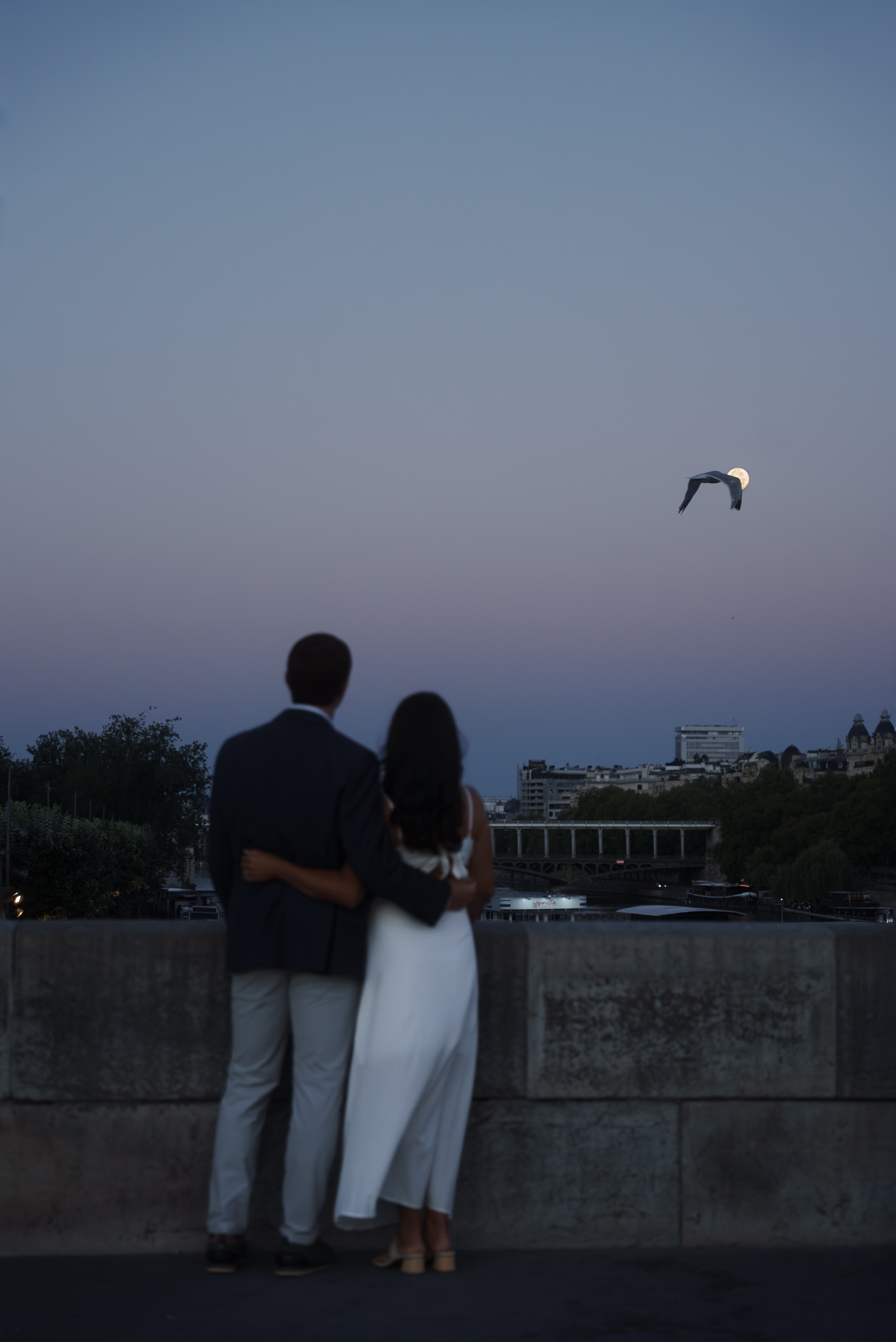 Dan & Page — Engaged in Paris. Фотограф в Париже Полина Осипова