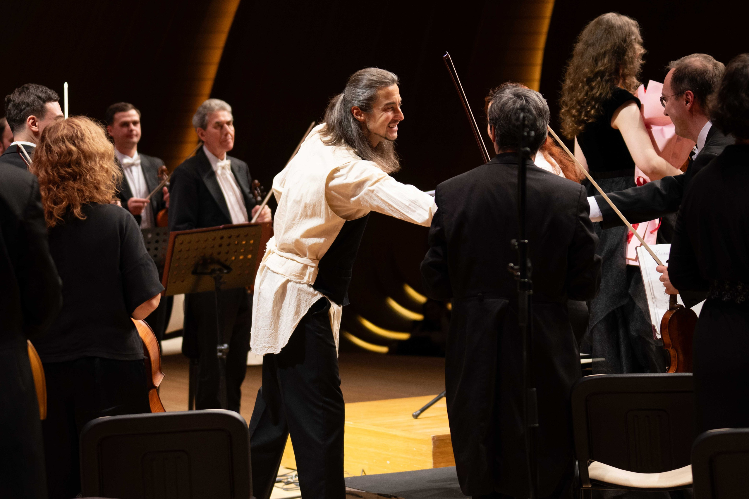 The Tchaikovsky Academic Grand Symphony Orchestra in Baku. Wedding&Event photographer Ismail Rzayev in Baku