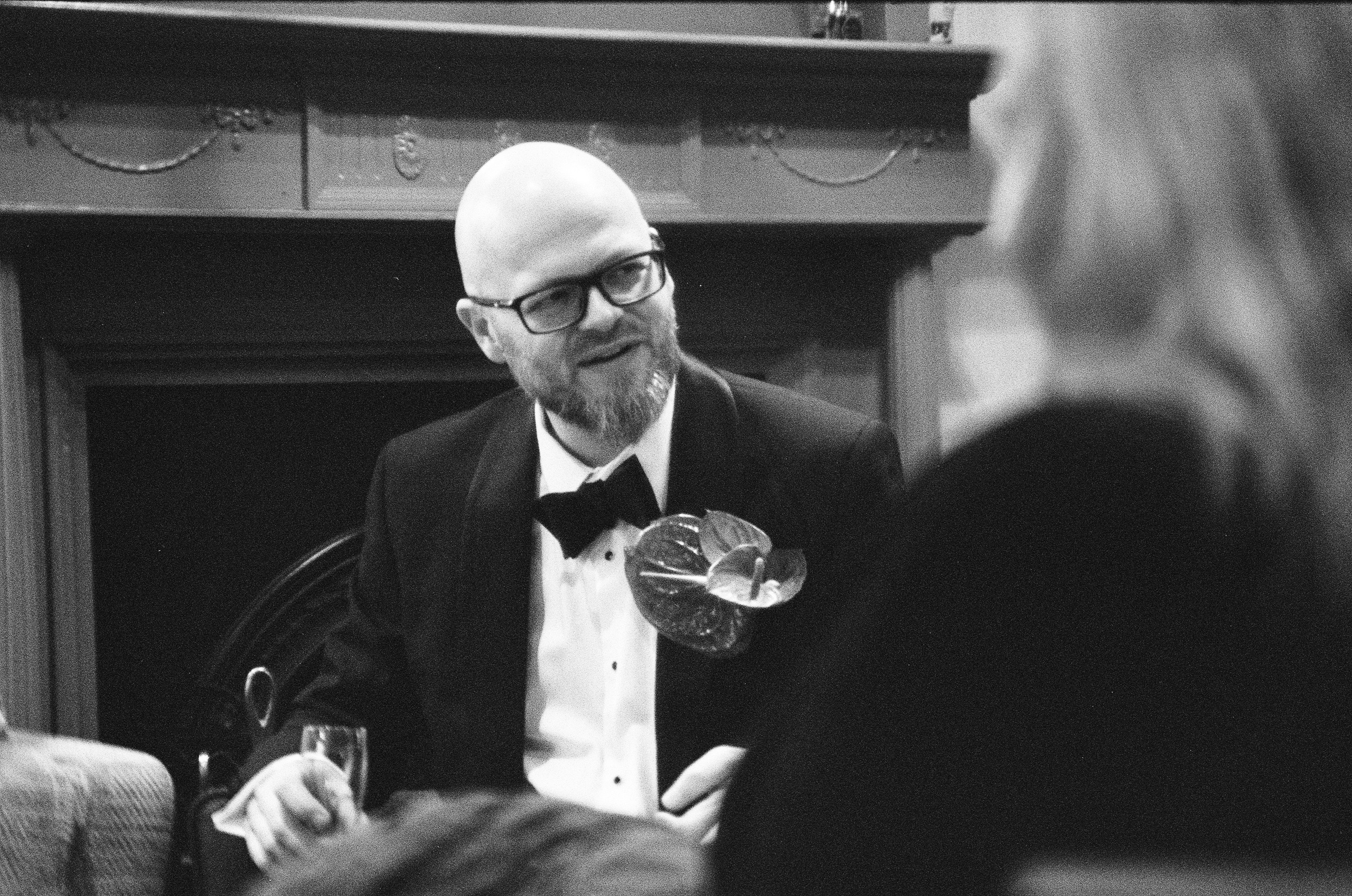 Wedding on Black n White Film. Molfar Visuals