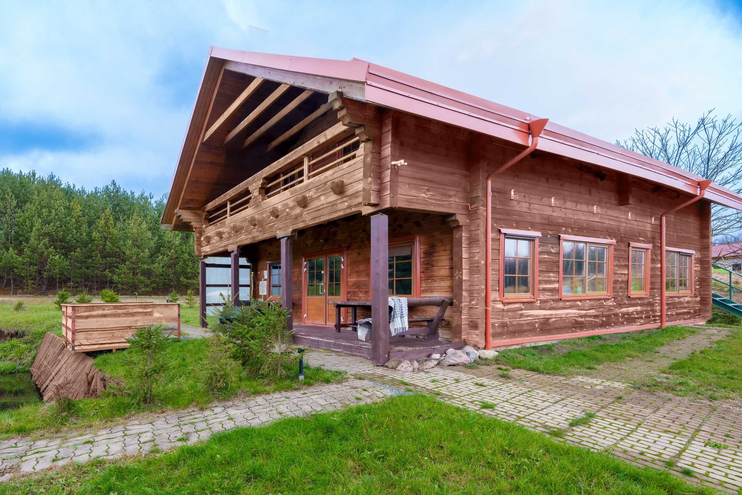 Trakų raj. sodyba. Elina Sapiega fotografė Vilniuje