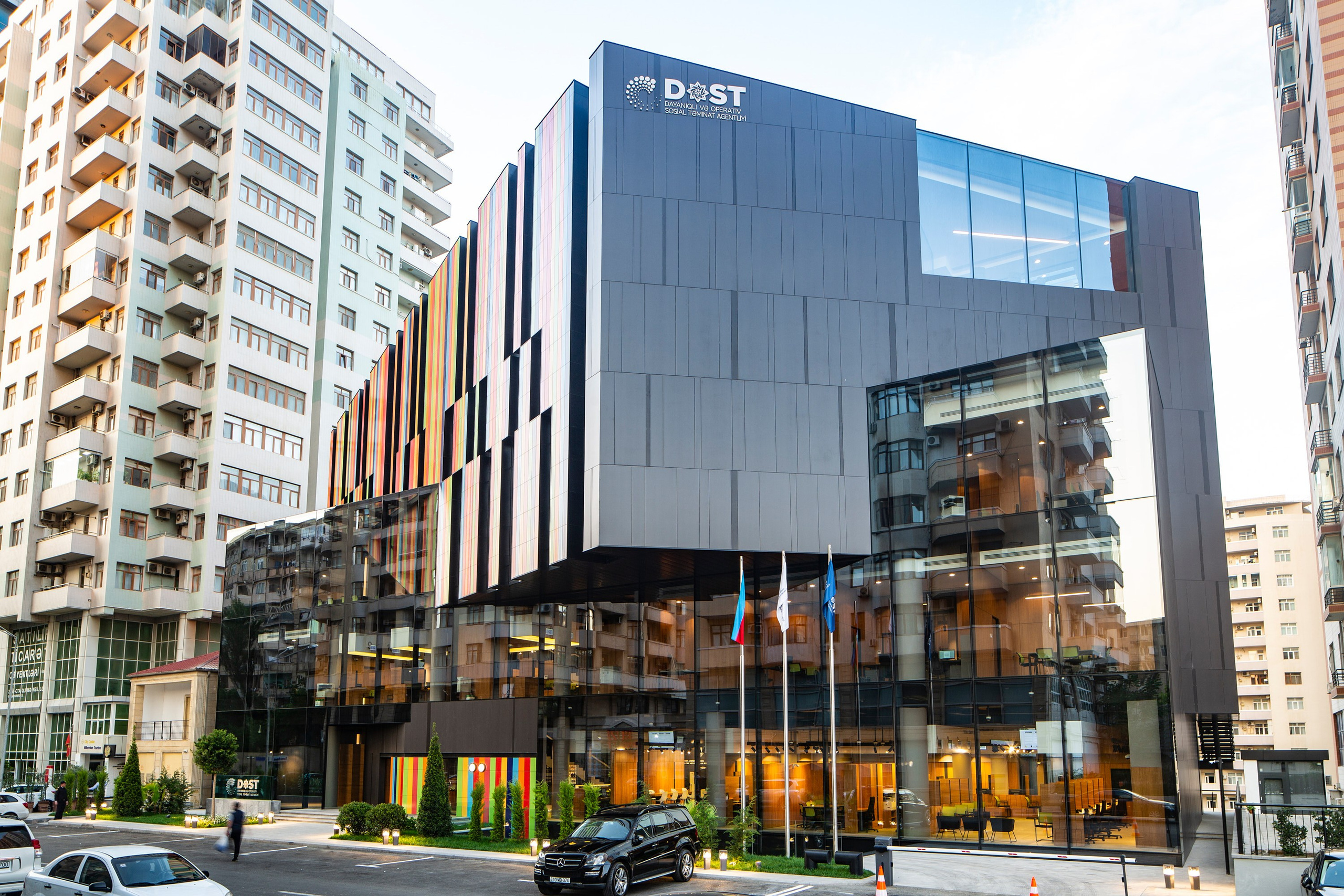 D.O.S.T. municipal building. Elmar Mustafazadeh Photography