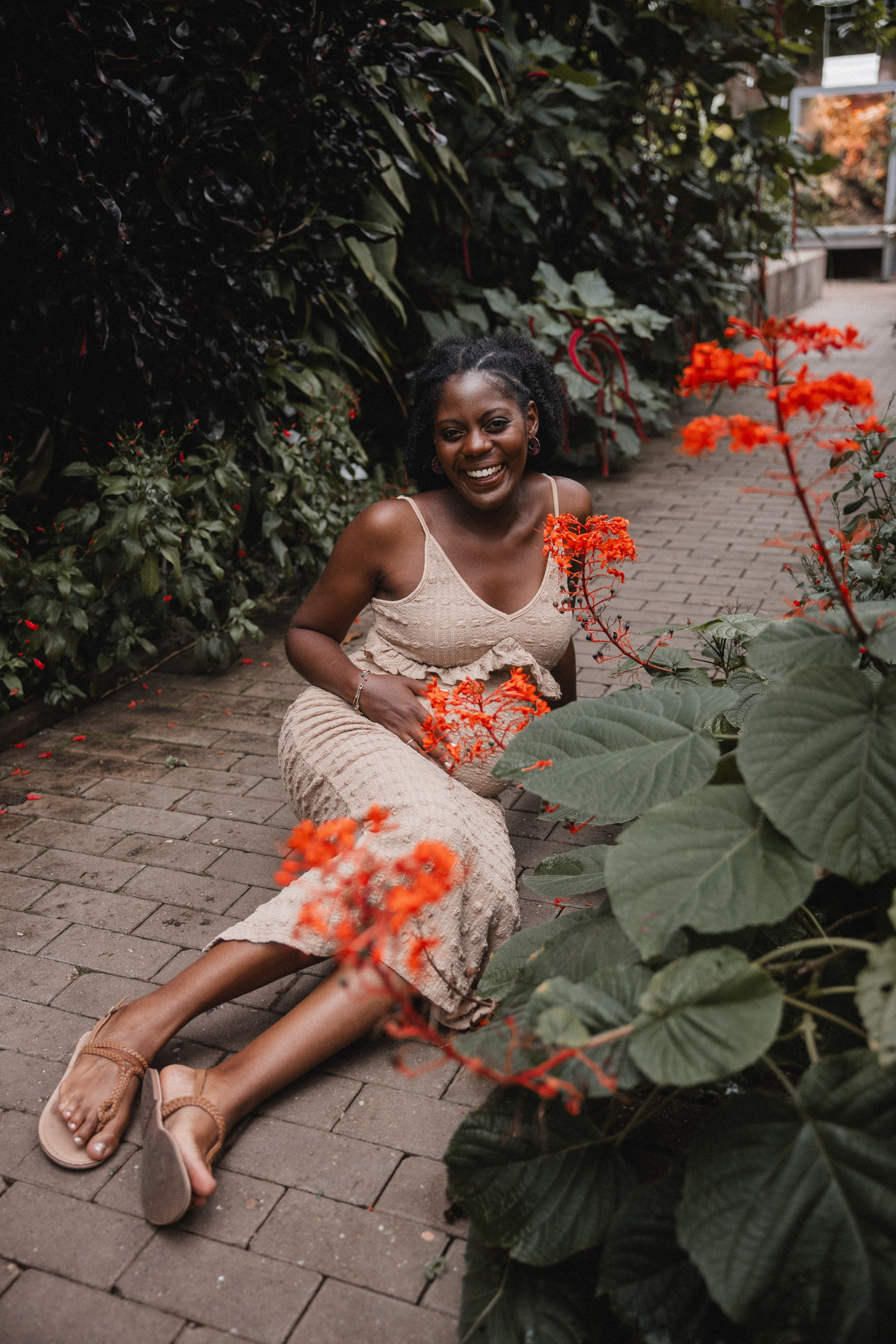 Babybauch Shooting im Botanischen Garten Bochum | Reiche Fotografie. Hochzeitsfotografin Bochum | Halyna Reiche Fotografie NRW