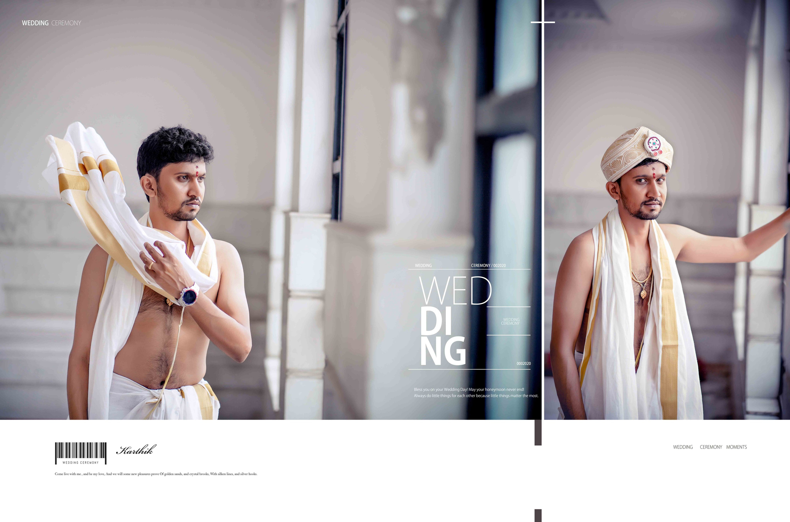 WEDDING ALBUM SHOWCASE. NTURE WEDDING