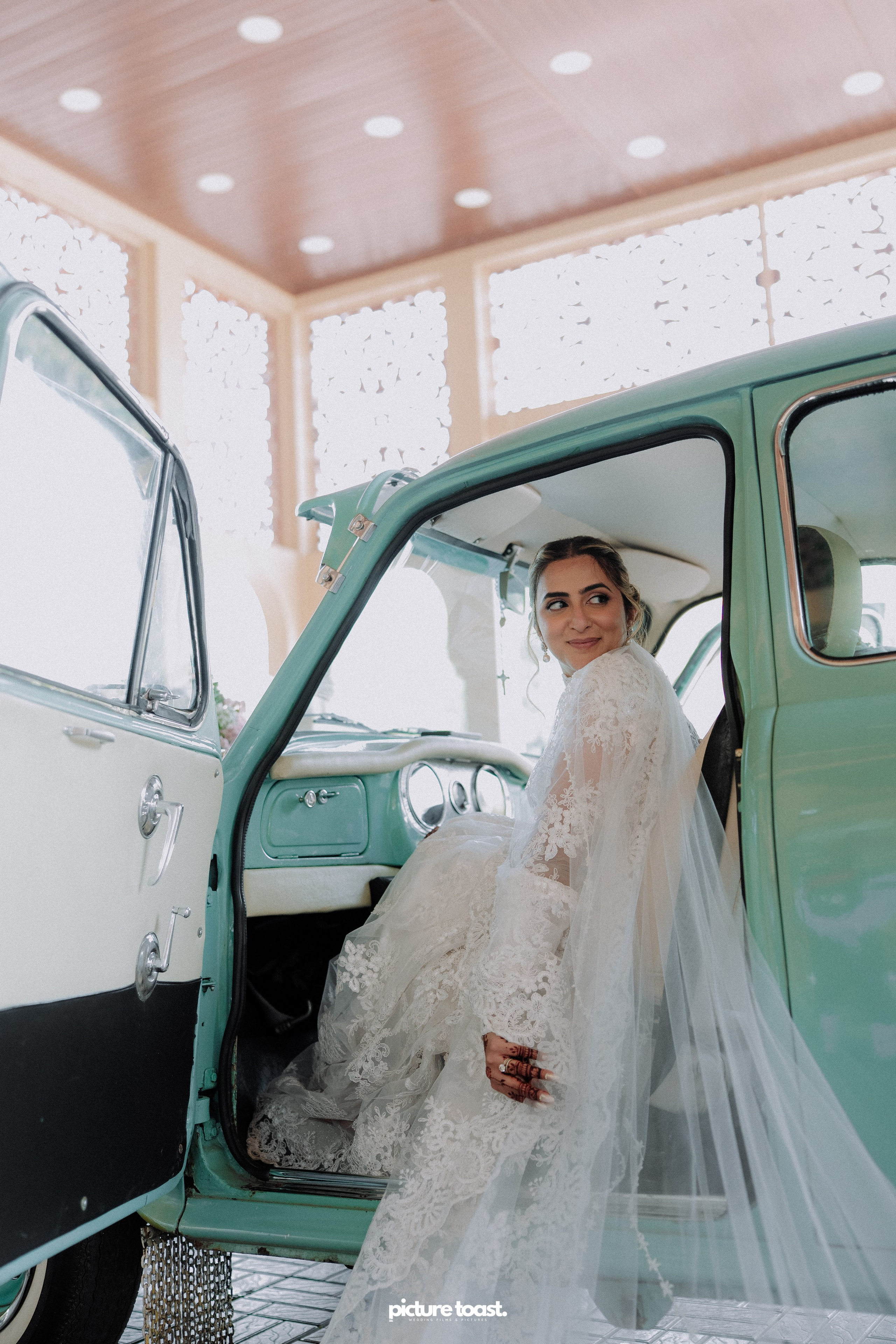 Blessing of Rajiv & Aashna. Fine art Wedding Photographers in India & Canada