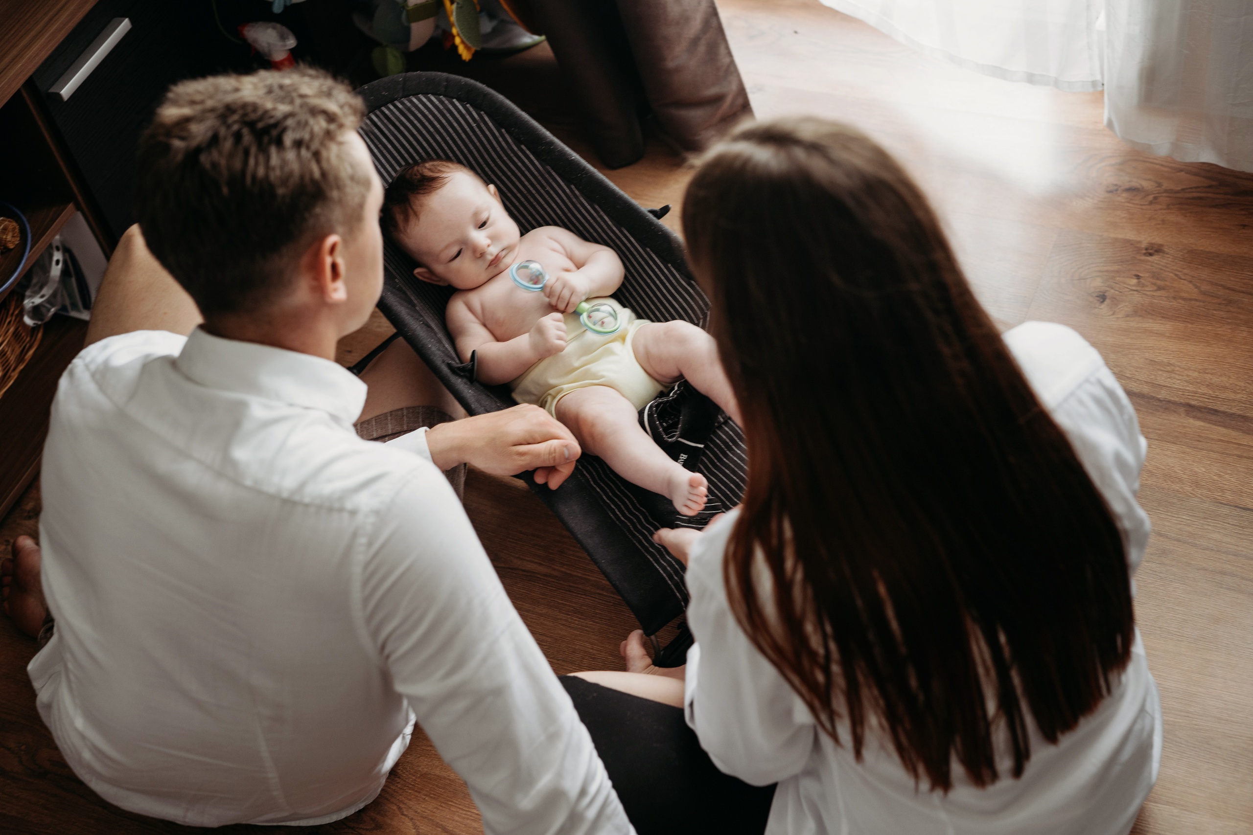 Давид (3 месяца). Фотограф новорожденных и детей первого года Евгения Михалькевич