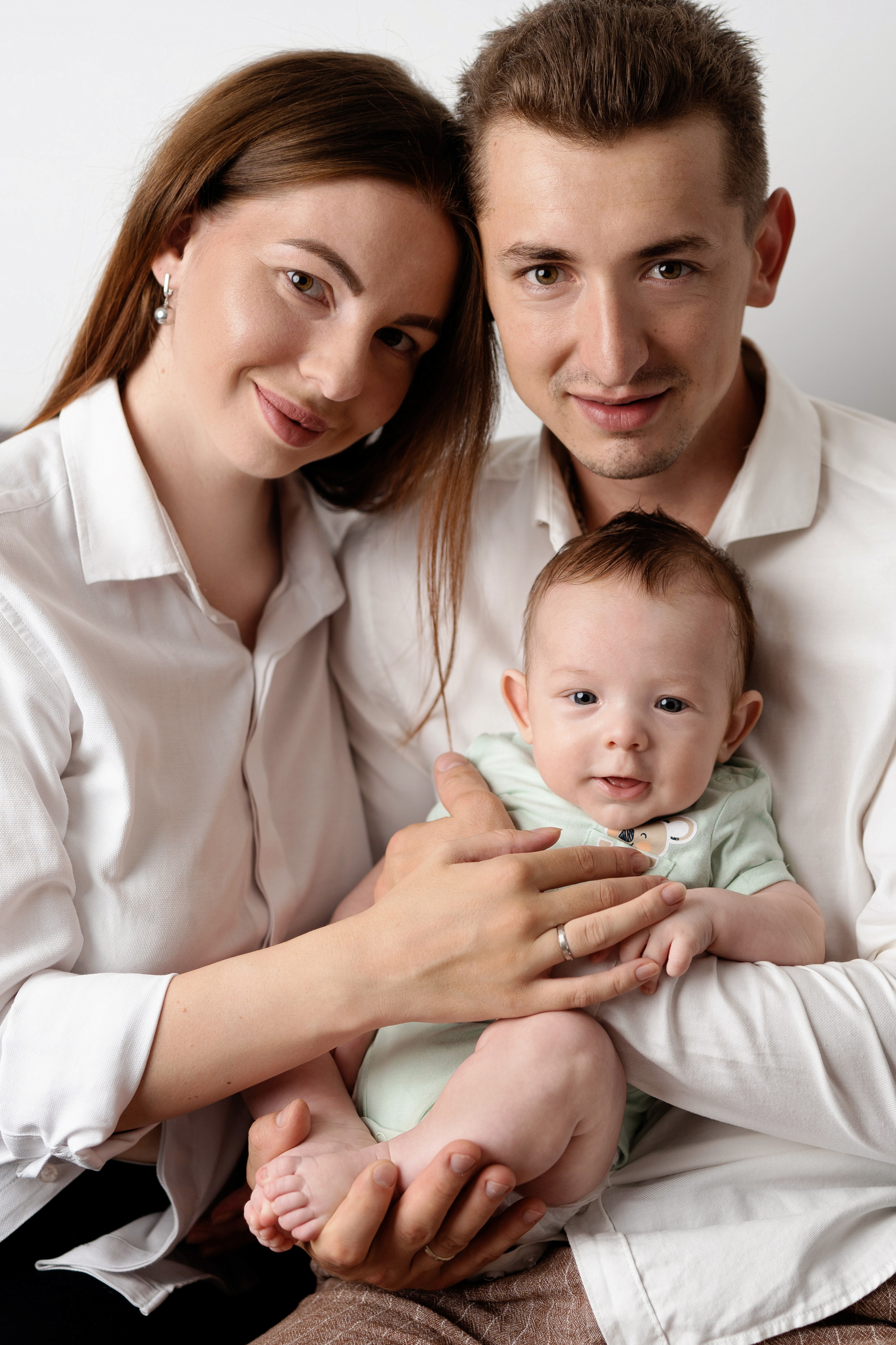 Давид (3 месяца). Фотограф новорожденных и детей первого года Евгения Михалькевич