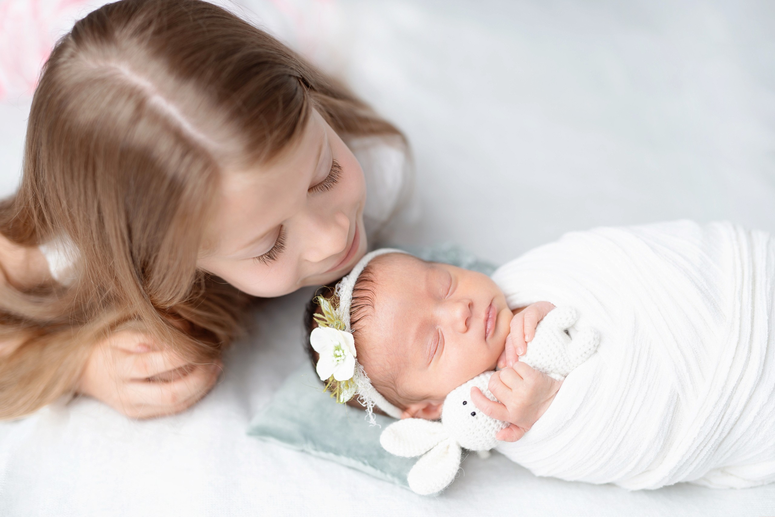 Александра и Даниил. Фотограф новорожденных и детей первого года Евгения Михалькевич