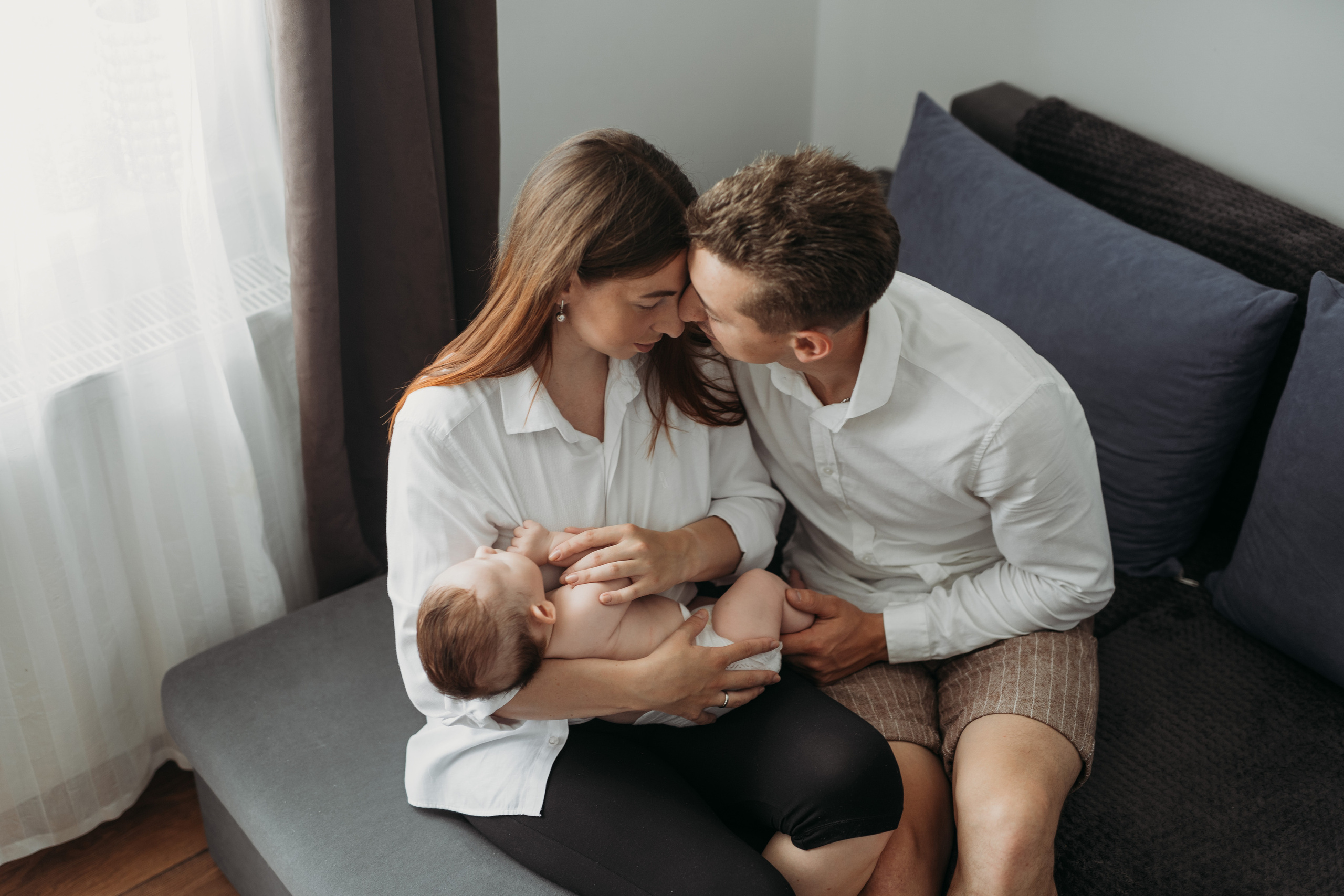 Давид (3 месяца). Фотограф новорожденных и детей первого года Евгения Михалькевич