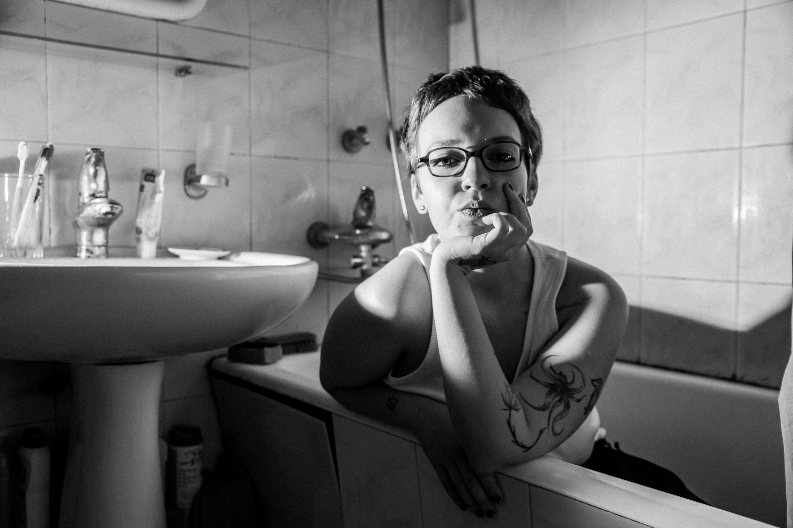 Tasya. Home shooting. Portrait and reportage photographer