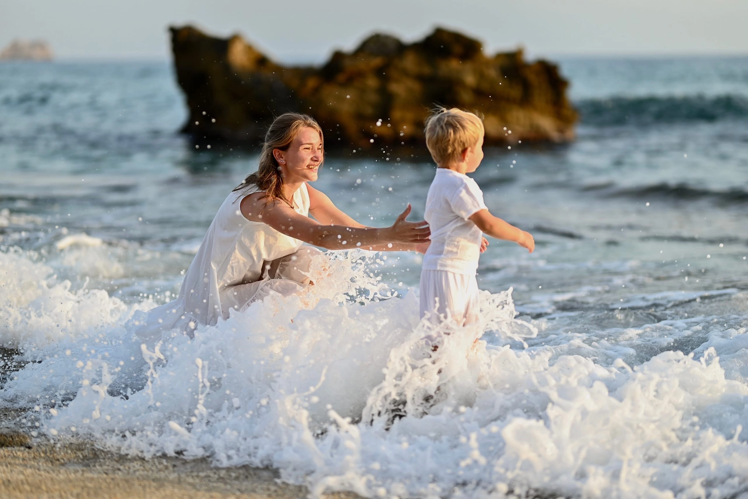 Семейная съемка на пляже Клеопатра. Photographer in Alanya, Side, Manavgat. Türkiye