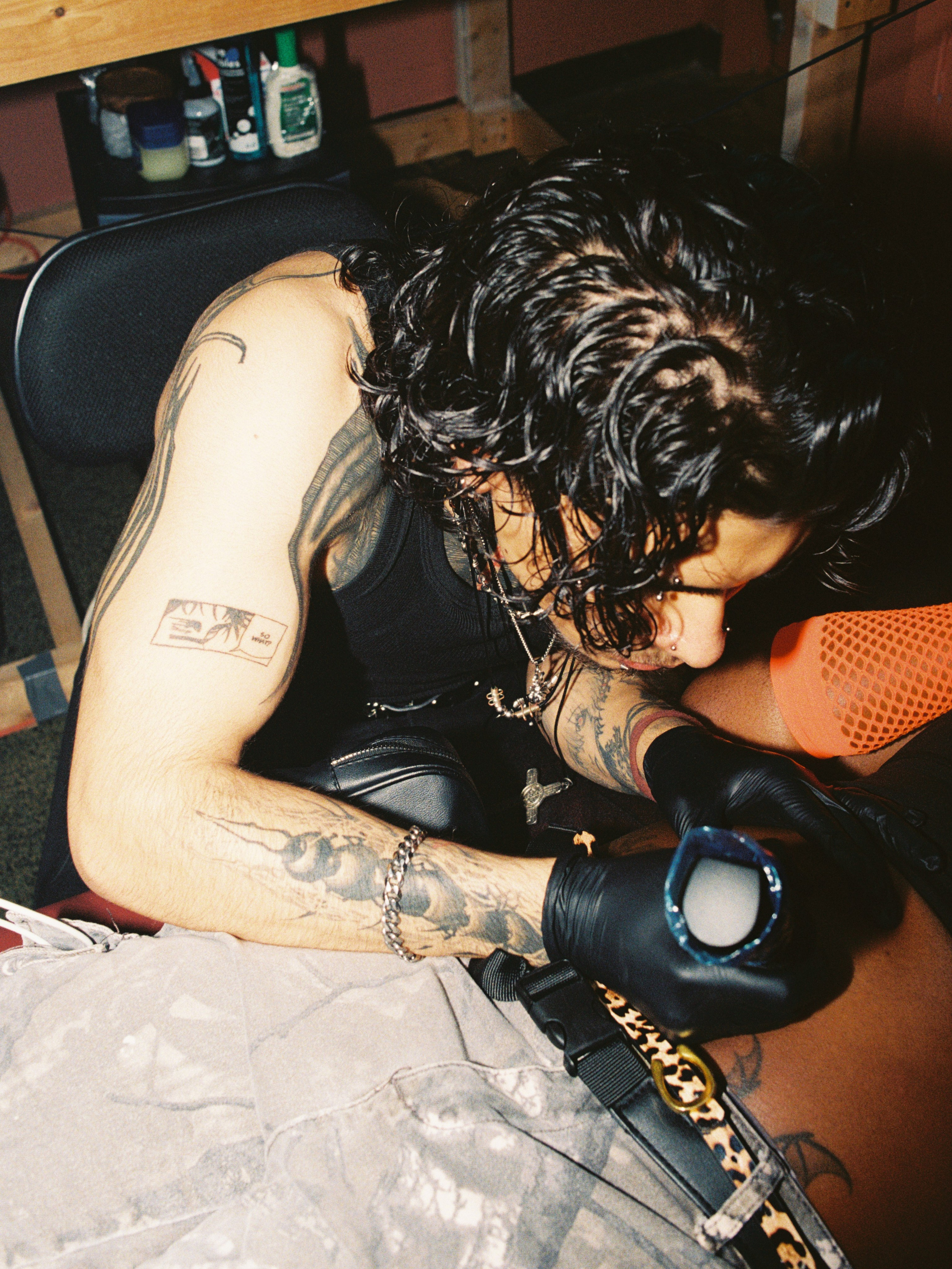 BEHIND THE SCENES. 35mm Photography by Brad Zgonena based in Chicago, IL